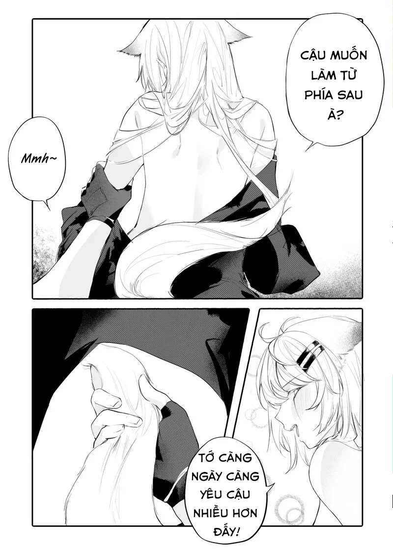 HentaiVN.net - Ảnh 16 - Bạn gái mặc áo khoác của tôi thật dễ thương!! - Chap 1