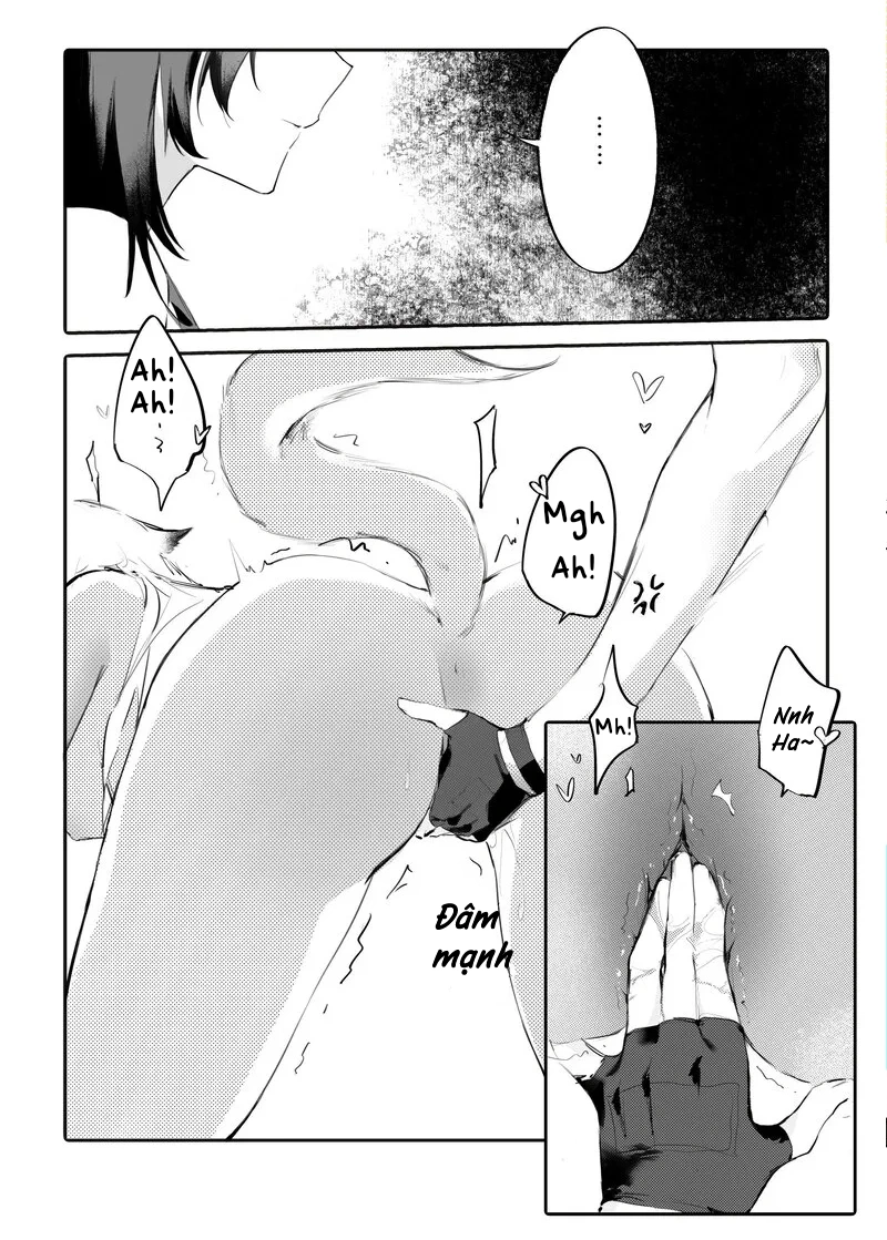 HentaiVN.net - Ảnh 18 - Bạn gái mặc áo khoác của tôi thật dễ thương!! - Chap 1