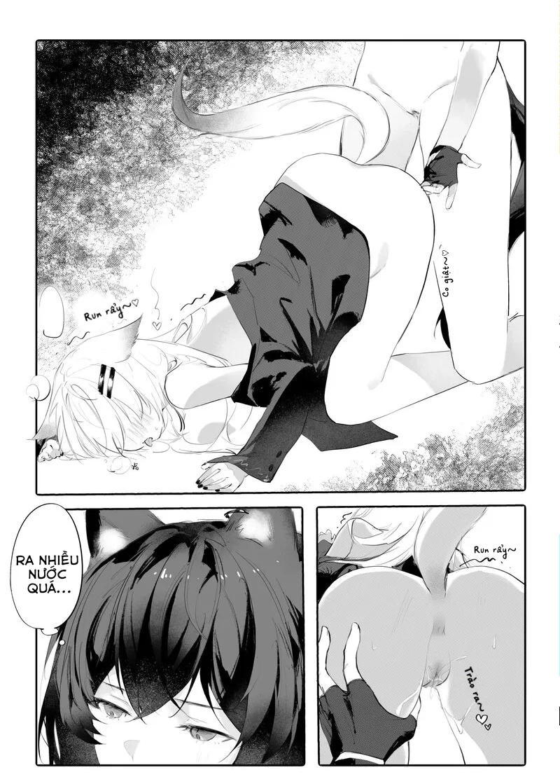 HentaiVN.net - Ảnh 20 - Bạn gái mặc áo khoác của tôi thật dễ thương!! - Chap 1