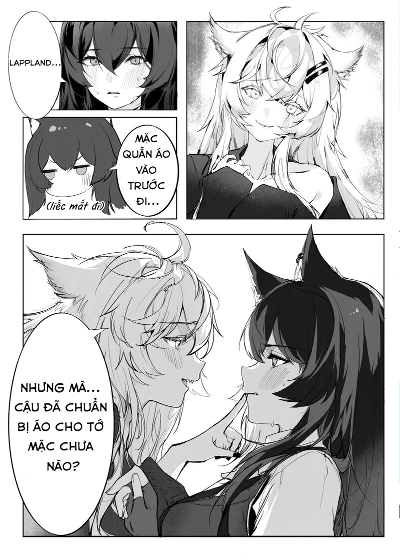 HentaiVN.net - Ảnh 6 - Bạn gái mặc áo khoác của tôi thật dễ thương!! - Chap 1