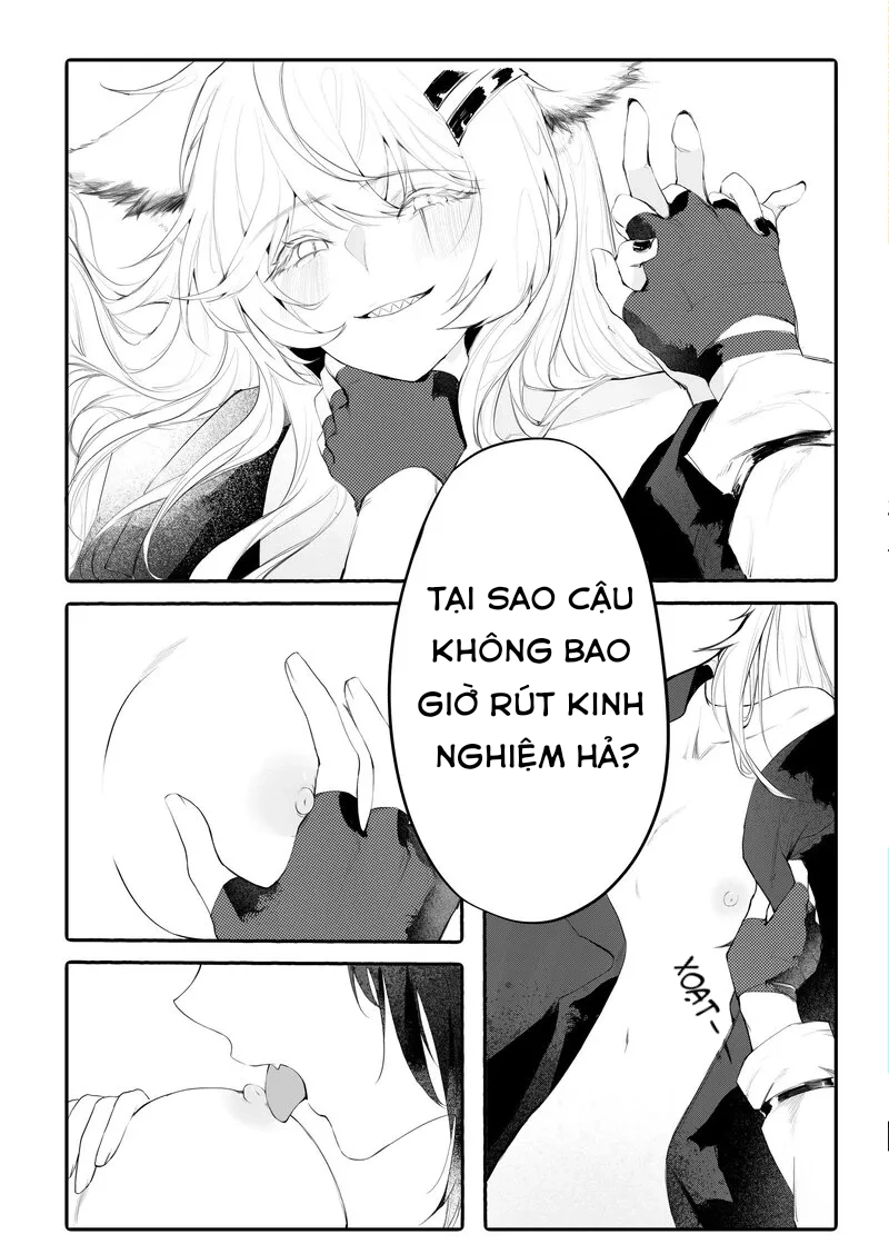 HentaiVN.net - Ảnh 9 - Bạn gái mặc áo khoác của tôi thật dễ thương!! - Chap 1
