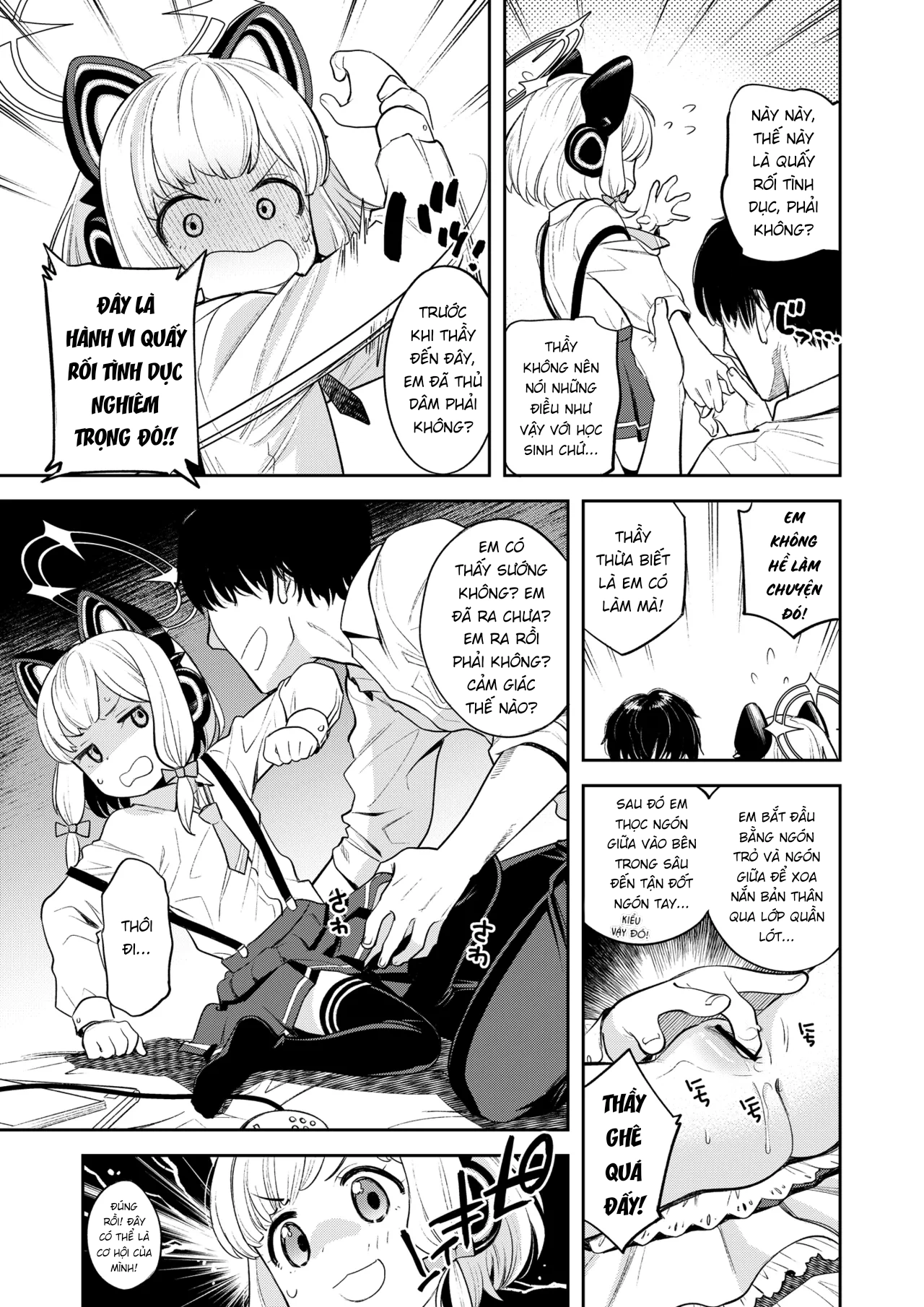 HentaiVN.net - Ảnh 8 - Nhật ký làm tình Kivotos - Chap 1
