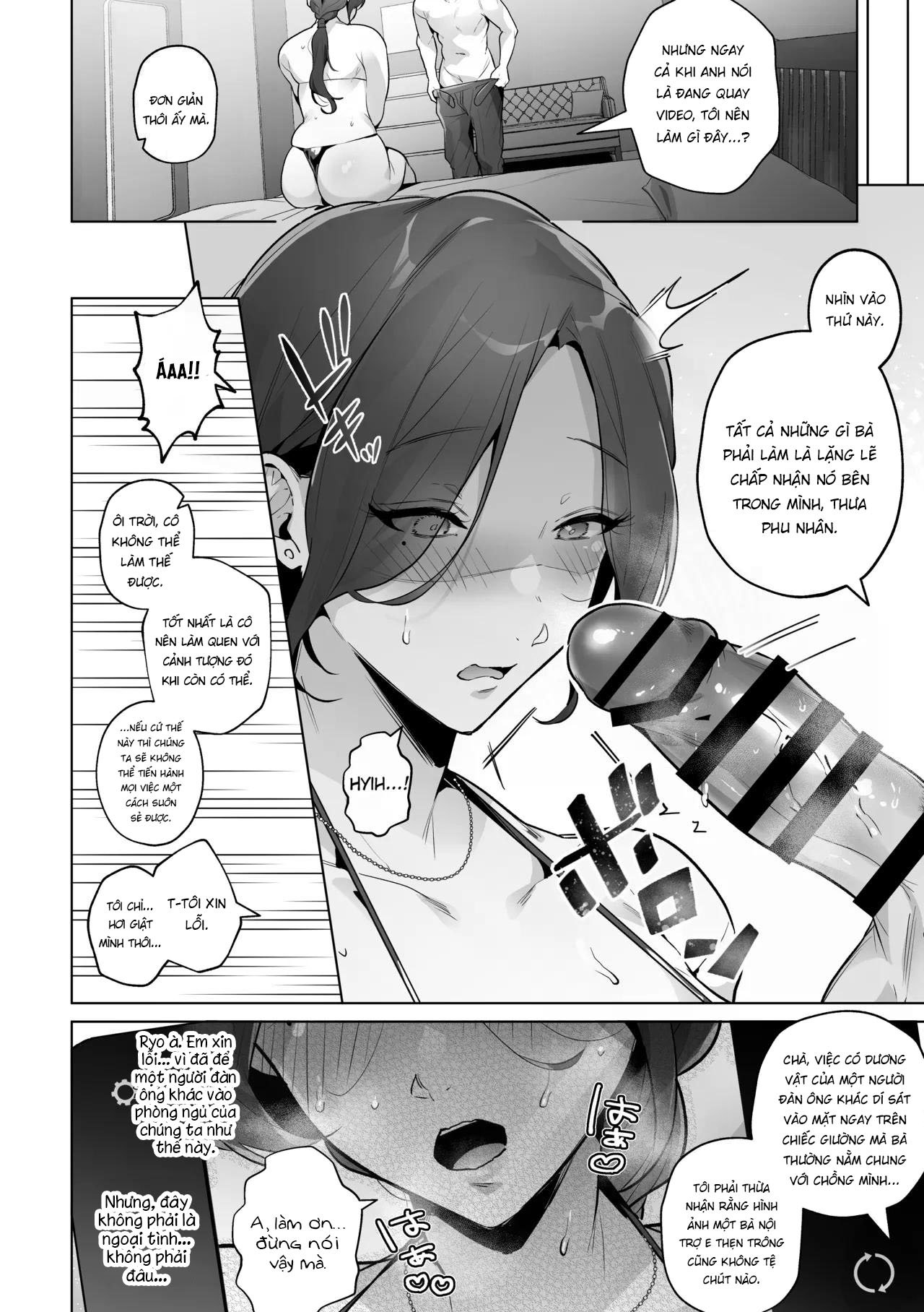 HentaiVN.net - Ảnh 20 - Damasareyasui Hitozuma Tsuyako-san - Chap 1