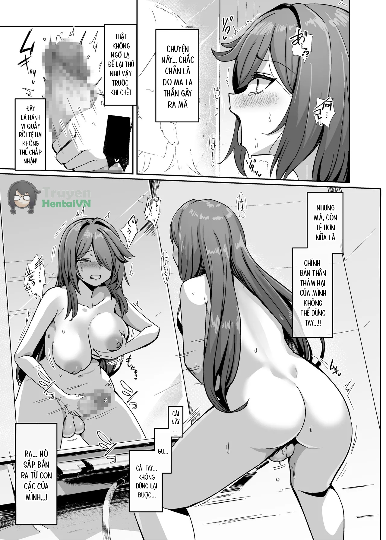 HentaiVN.net - Ảnh 17 - Mahou Shoujo Saint Lily Dankon ~Futanari o Hayasareta Mahou Shoujo ga Chinpo-gurui ni Ochiru Made~ - Chap 1