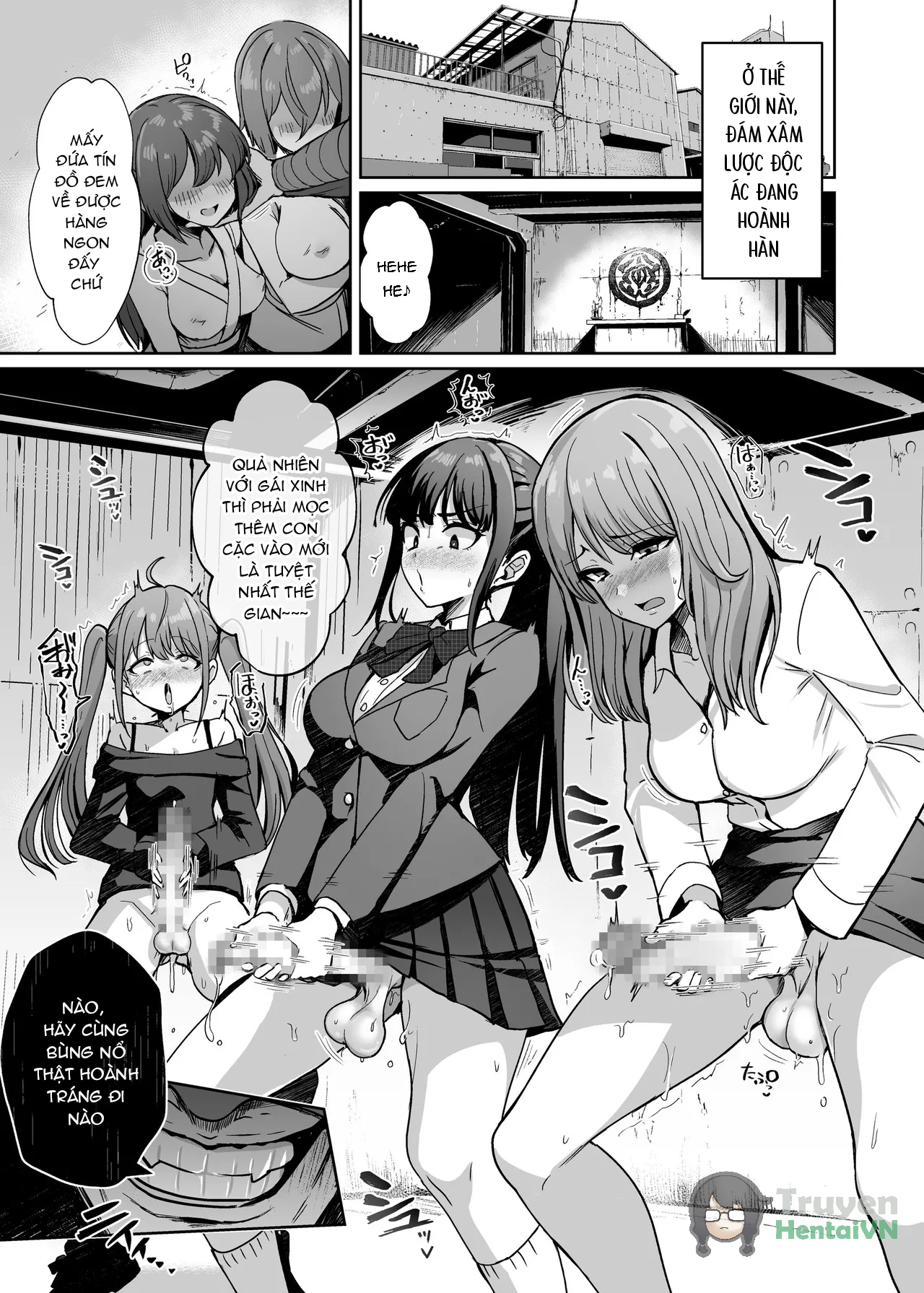 HentaiVN.net - Ảnh 3 - Mahou Shoujo Saint Lily Dankon ~Futanari o Hayasareta Mahou Shoujo ga Chinpo-gurui ni Ochiru Made~ - Chap 1
