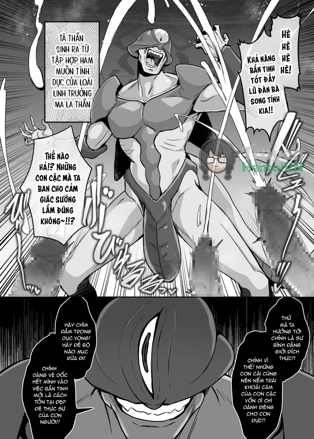 HentaiVN.net - Ảnh 4 - Mahou Shoujo Saint Lily Dankon ~Futanari o Hayasareta Mahou Shoujo ga Chinpo-gurui ni Ochiru Made~ - Chap 1