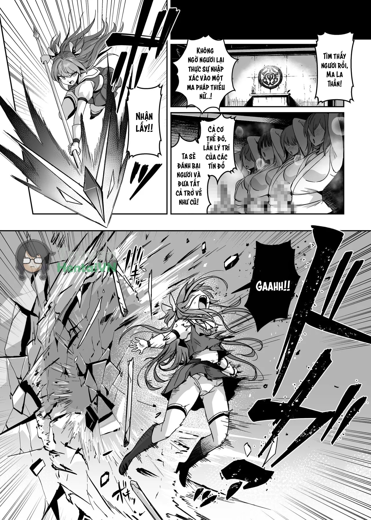 HentaiVN.net - Ảnh 70 - Mahou Shoujo Saint Lily Dankon ~Futanari o Hayasareta Mahou Shoujo ga Chinpo-gurui ni Ochiru Made~ - Chap 1