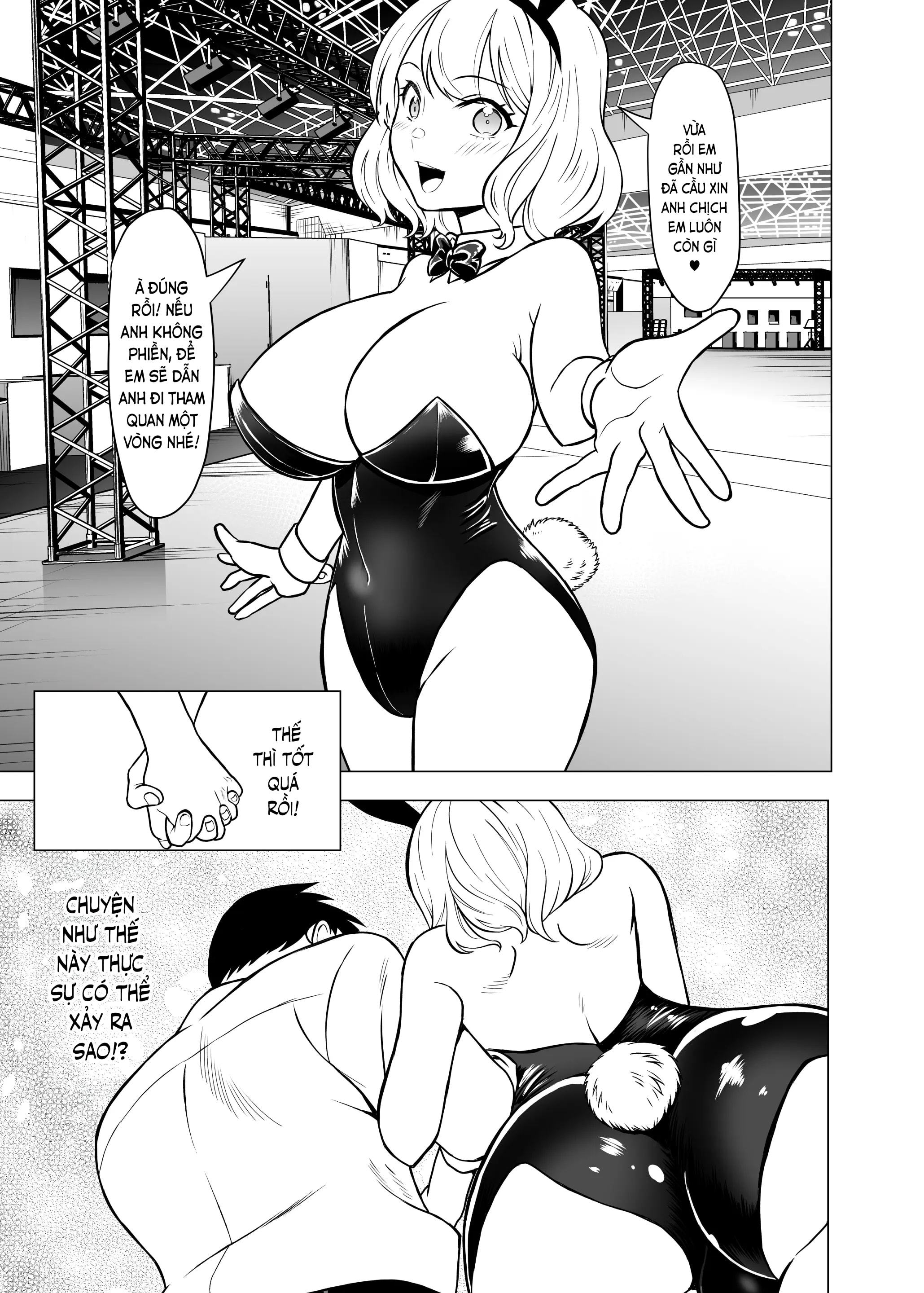HentaiVN.net - Ảnh 36 - Dorei Shijou no Jitsujou ~Tokyo Big Sight ni Jitsuzai suru Gendai Nihon no Dosukebe na Yami~ - Chap 1
