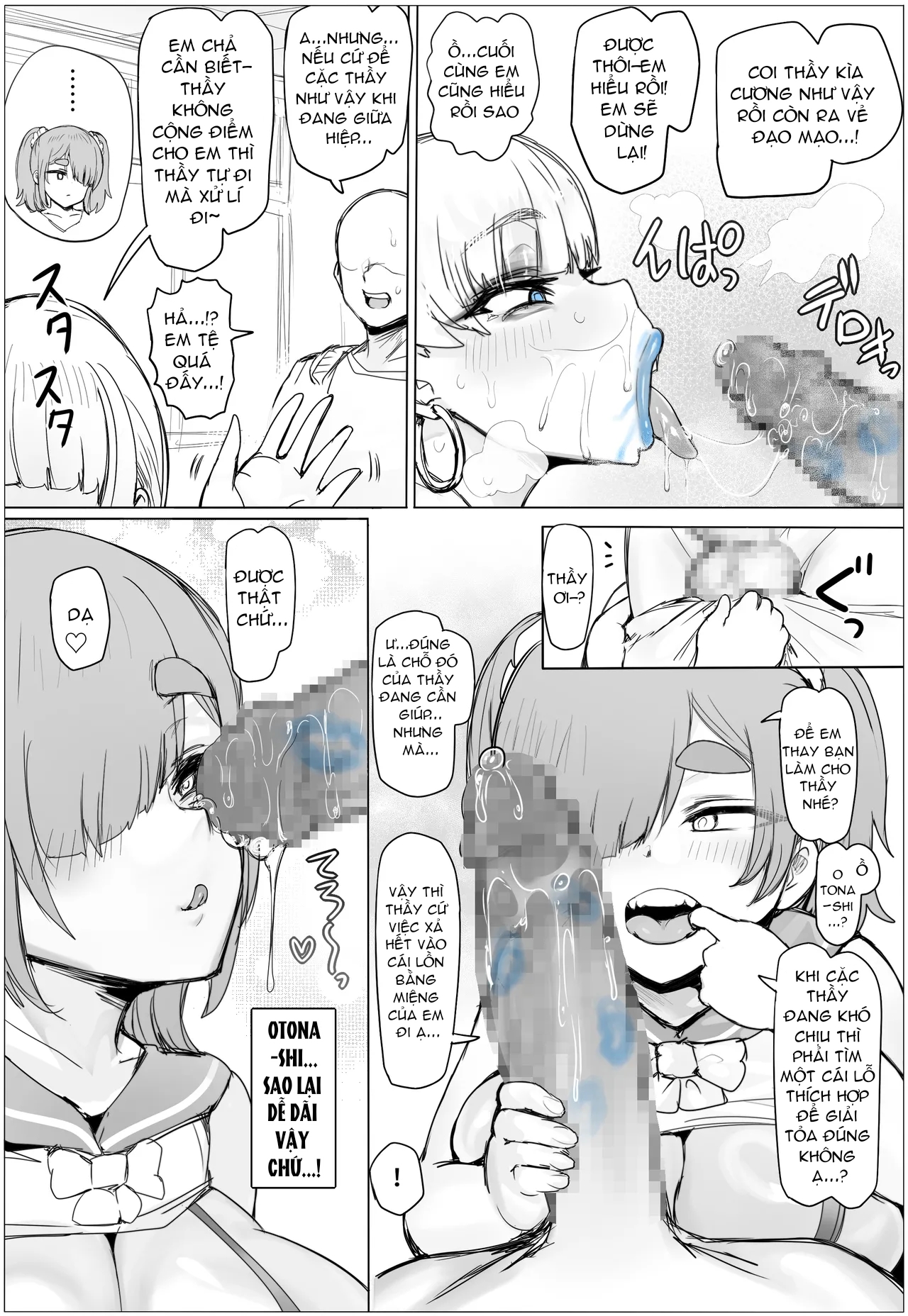 HentaiVN.net - Ảnh 12 - Tanetsuke! Houman Gakuen Otonashi Meiko no Baai - Chap 1