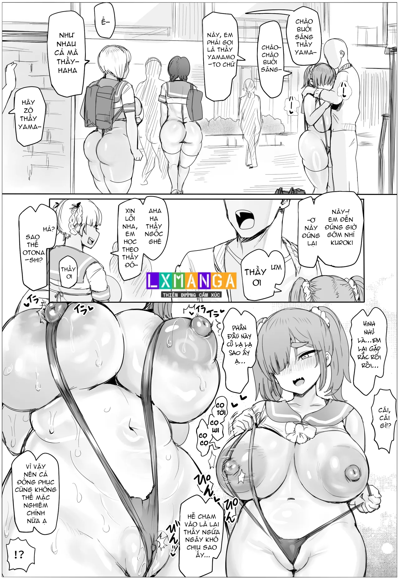 HentaiVN.net - Ảnh 6 - Tanetsuke! Houman Gakuen Otonashi Meiko no Baai - Chap 1