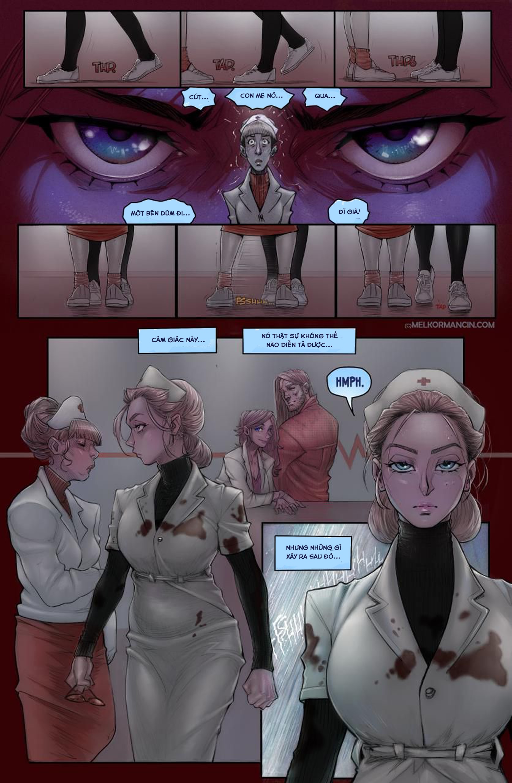 HentaiVN.net - Ảnh 23 - Nurse Morgan - Chap 1