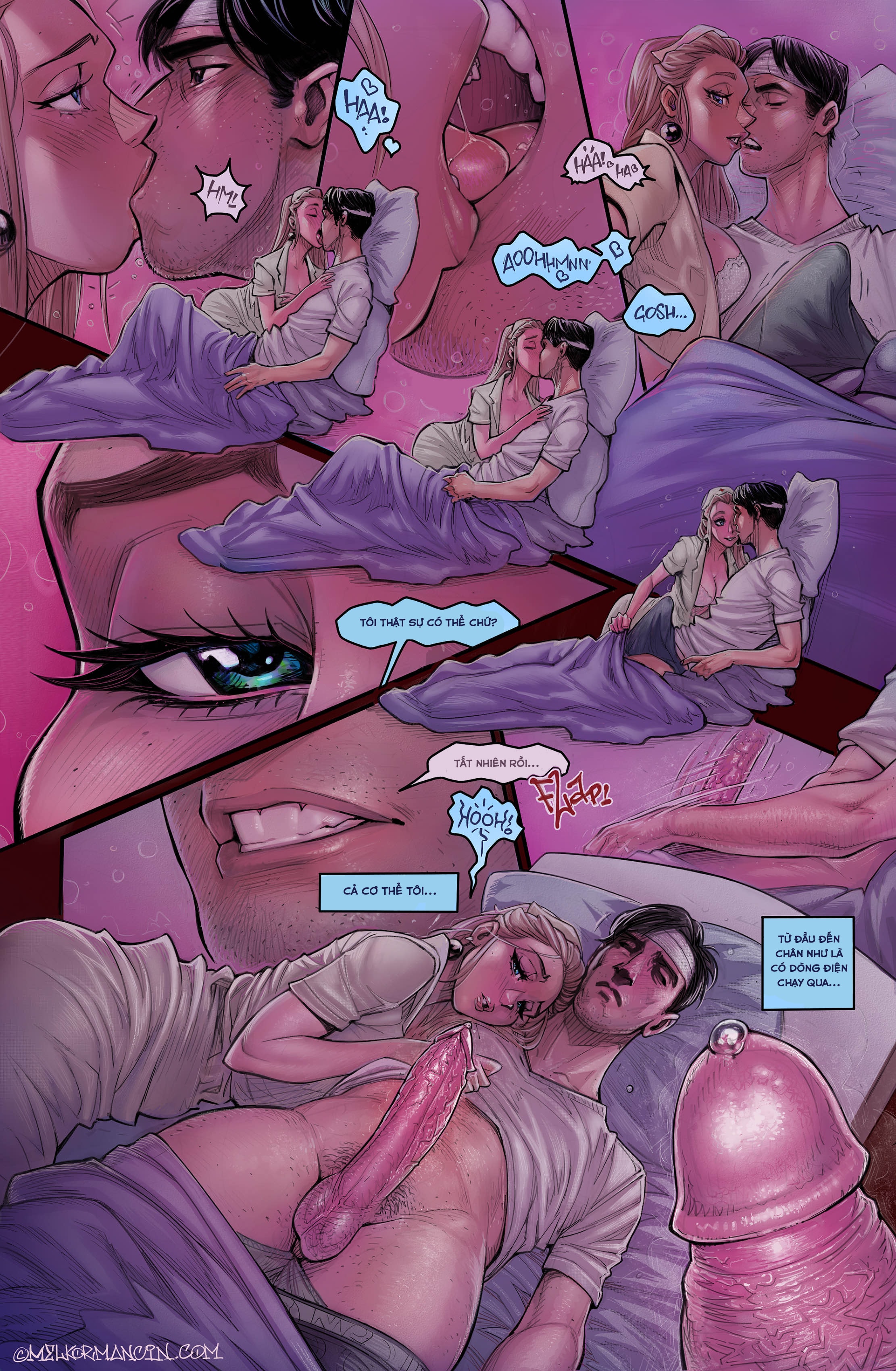 HentaiVN.net - Ảnh 31 - Nurse Morgan - Chap 1