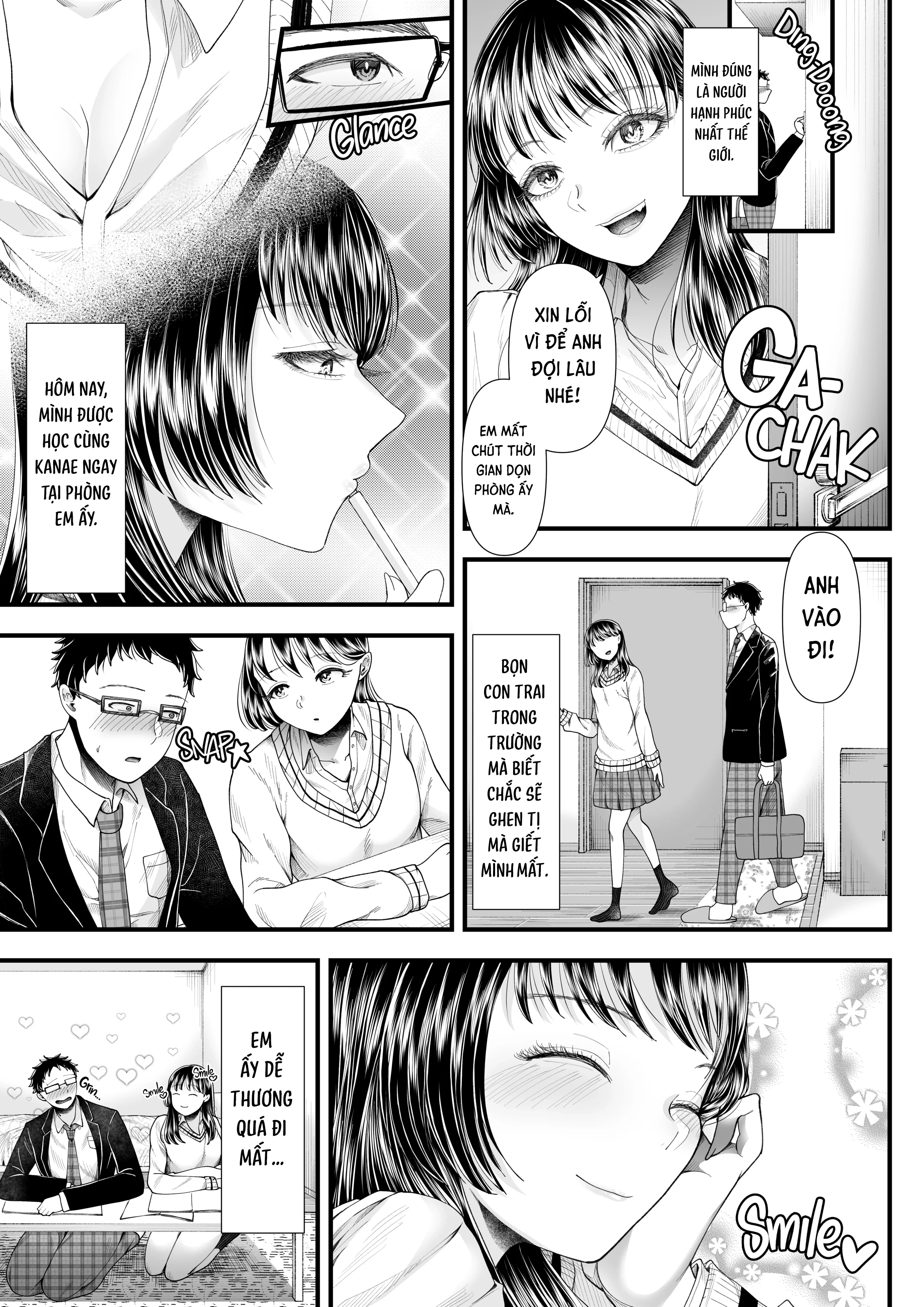 HentaiVN.net - Ảnh 8 - Con Cu làm mù Con Mắt - Chap 1