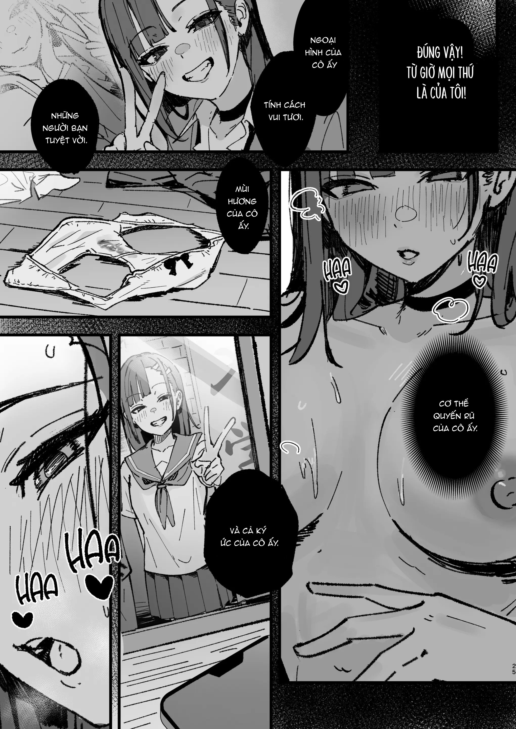 HentaiVN.net - Ảnh 23 - Cướp xác của con đuỹ Grayu cùng lớp - Chap 1