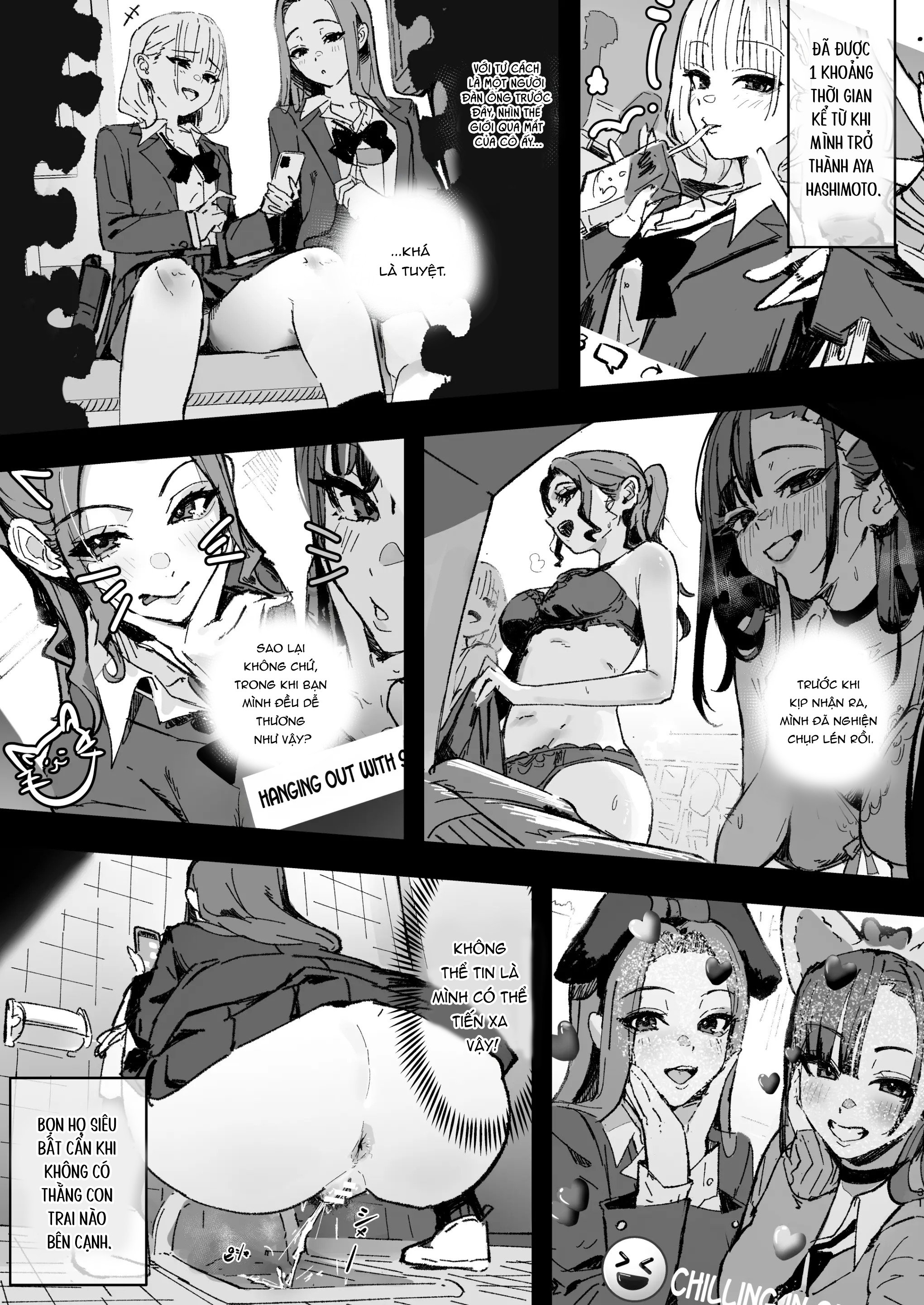 HentaiVN.net - Ảnh 29 - Cướp xác của con đuỹ Grayu cùng lớp - Chap 1