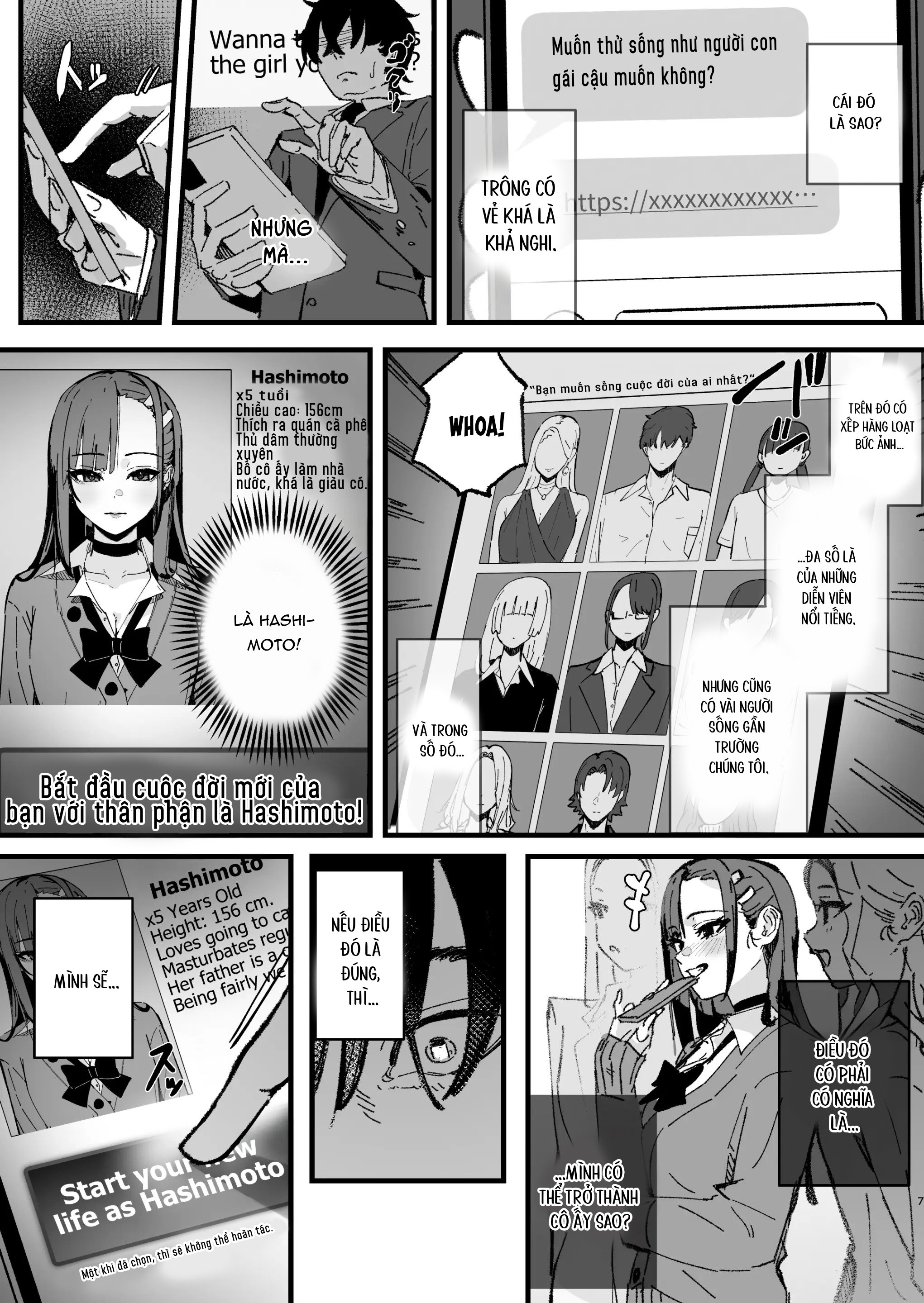 HentaiVN.net - Ảnh 5 - Cướp xác của con đuỹ Grayu cùng lớp - Chap 1