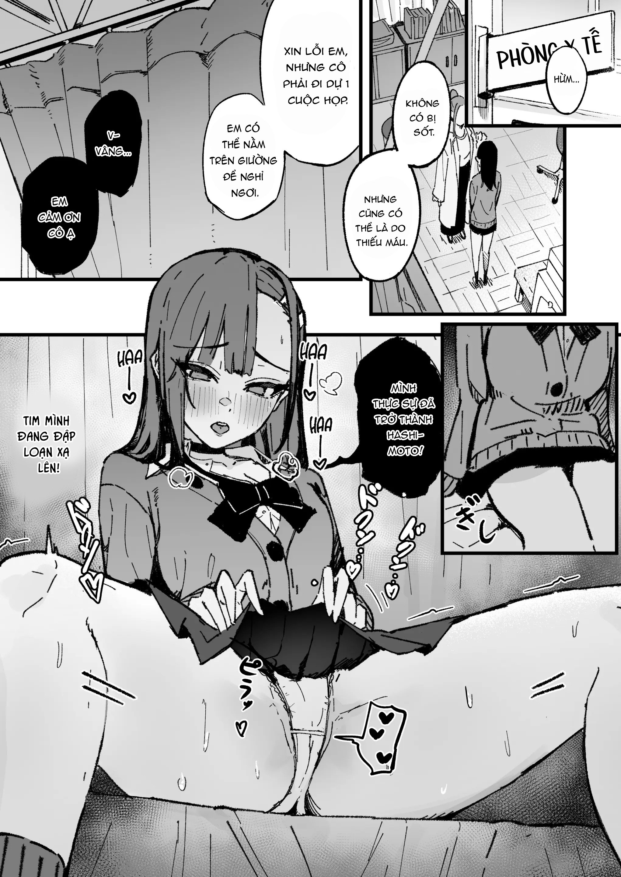 HentaiVN.net - Ảnh 9 - Cướp xác của con đuỹ Grayu cùng lớp - Chap 1