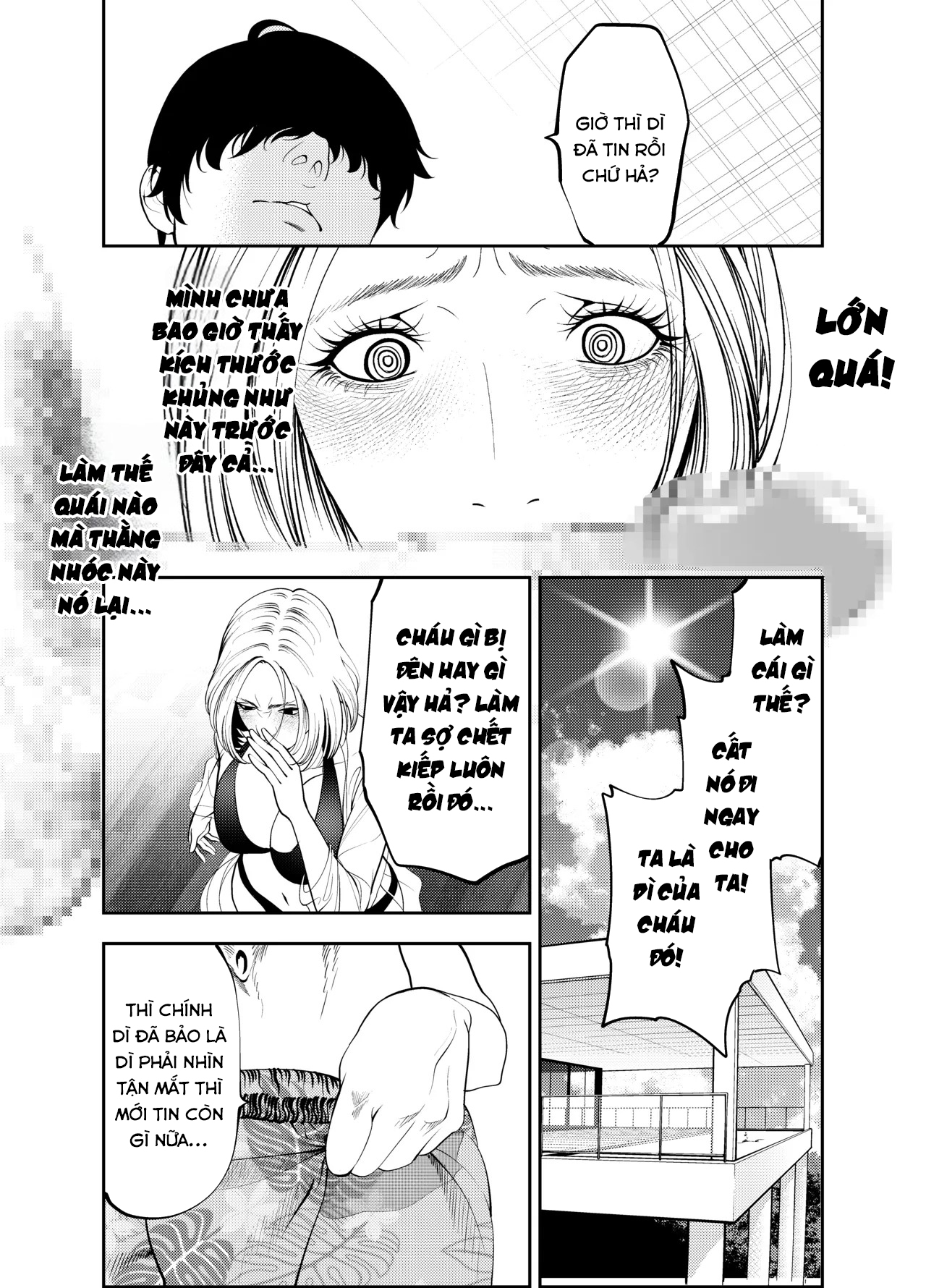 HentaiVN.net - Ảnh 19 - Oba-san to Uminoya de - Chap 1