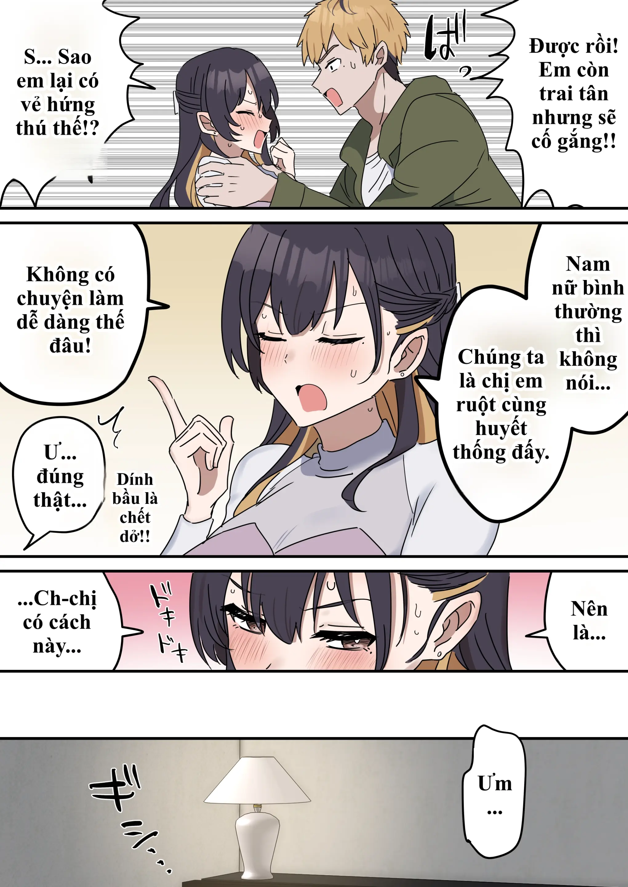 HentaiVN.net - Ảnh 9 - Giji SEX Kyoudai - Chap 1