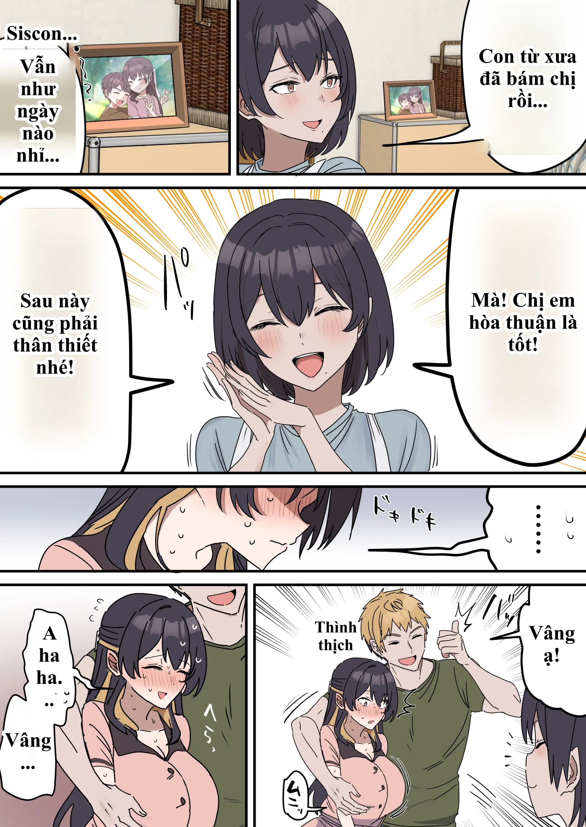 HentaiVN.net - Ảnh 18 - Giji SEX Kyoudai - Chap 4
