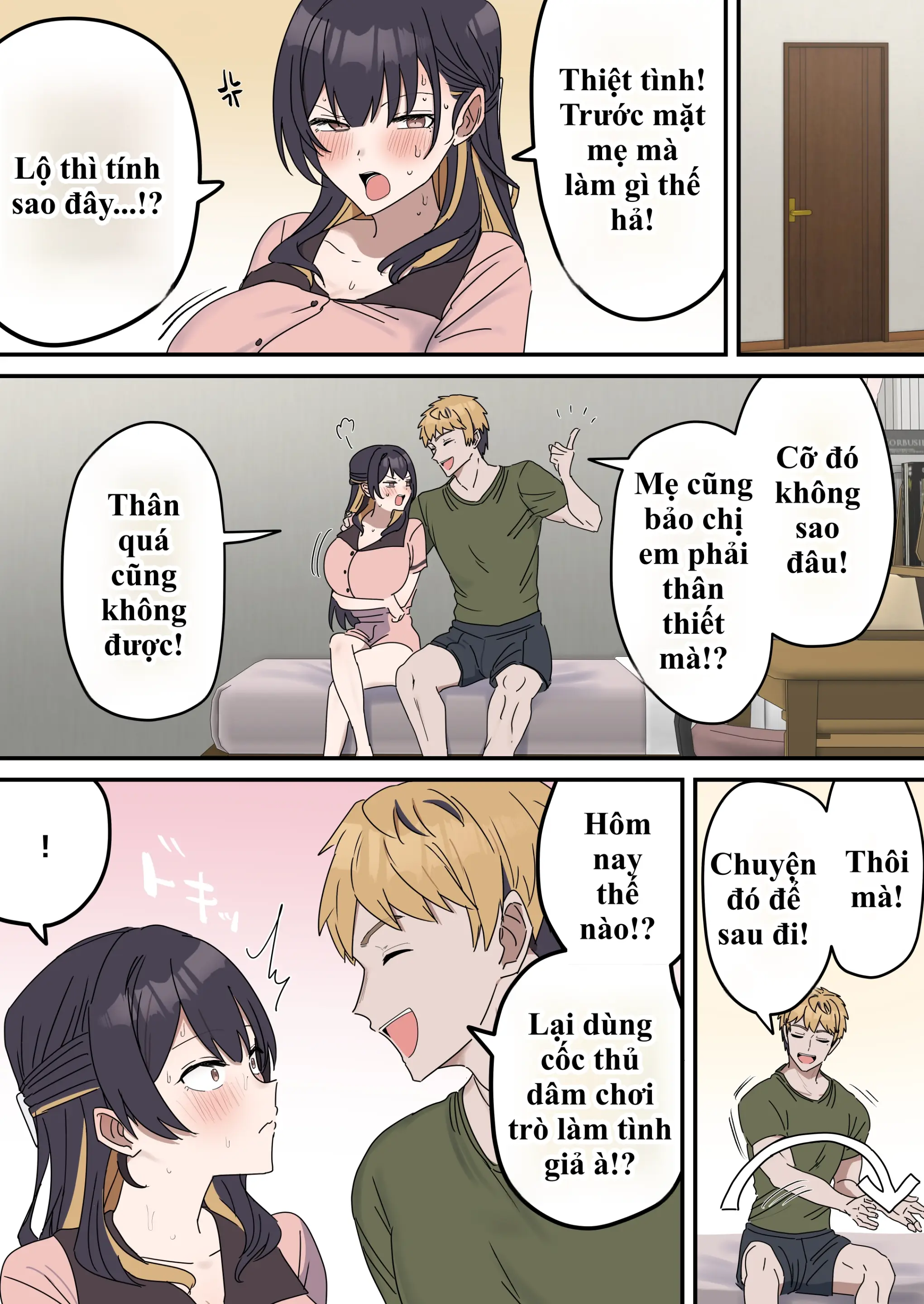 HentaiVN.net - Ảnh 19 - Giji SEX Kyoudai - Chap 4