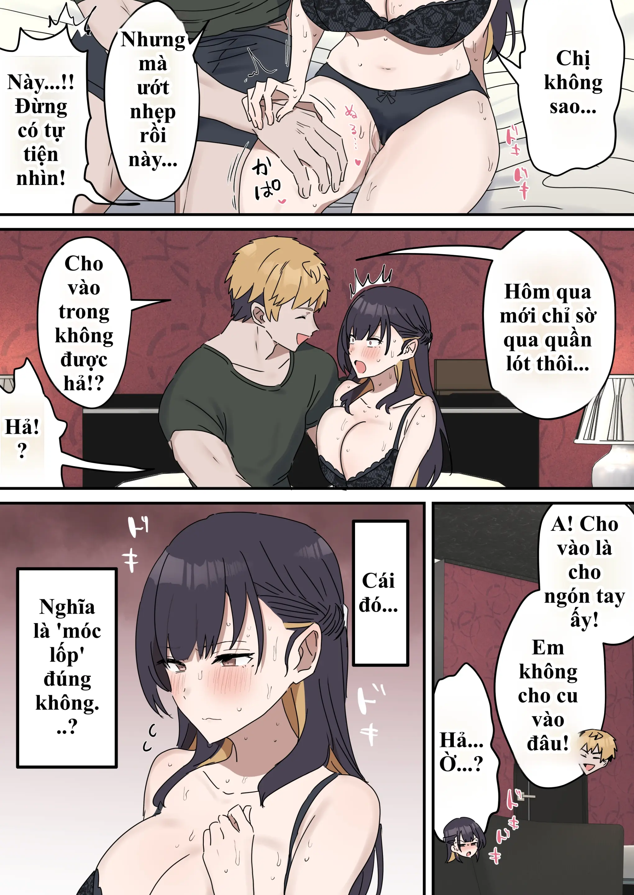 HentaiVN.net - Ảnh 3 - Giji SEX Kyoudai - Chap 4
