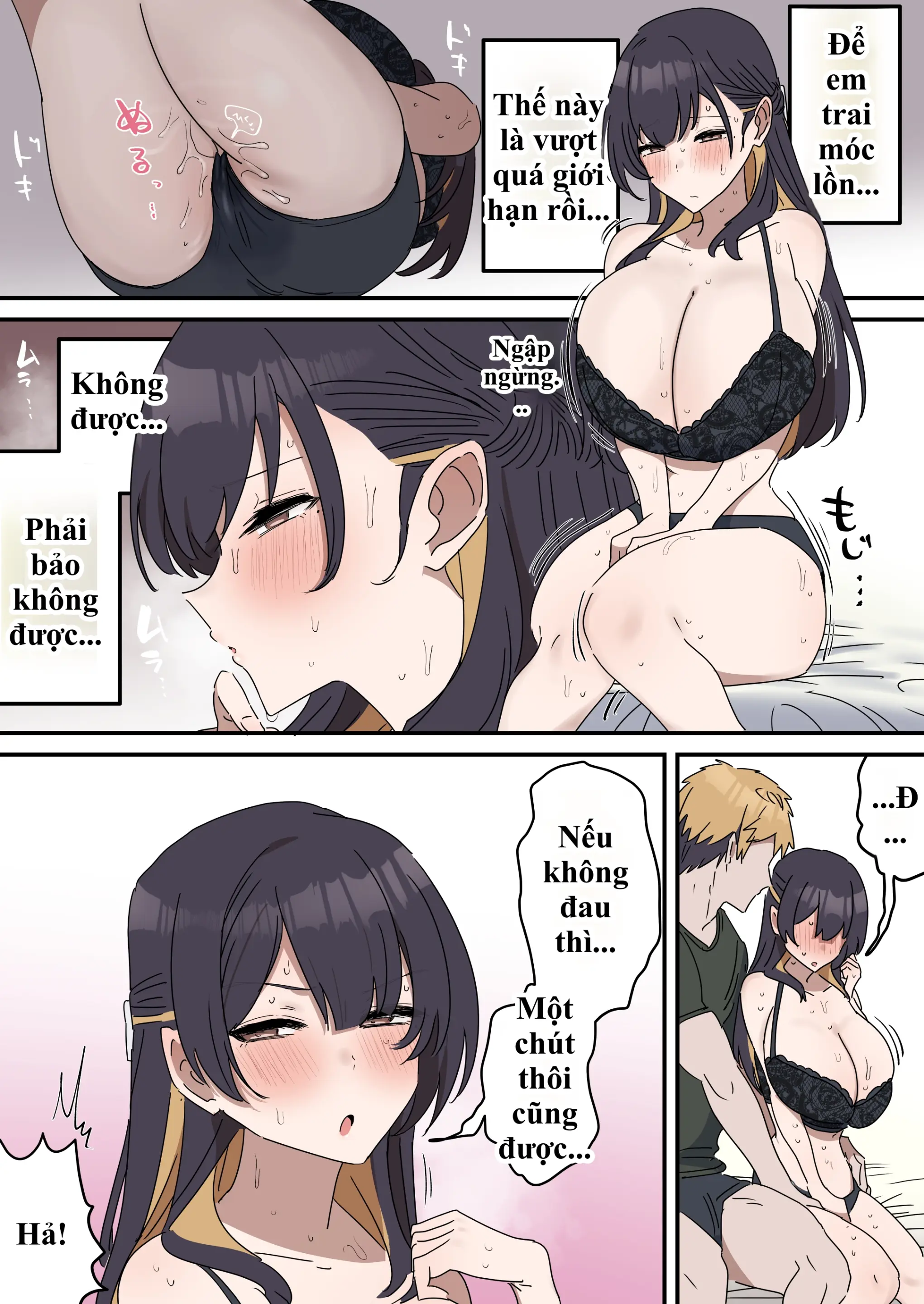 HentaiVN.net - Ảnh 4 - Giji SEX Kyoudai - Chap 4