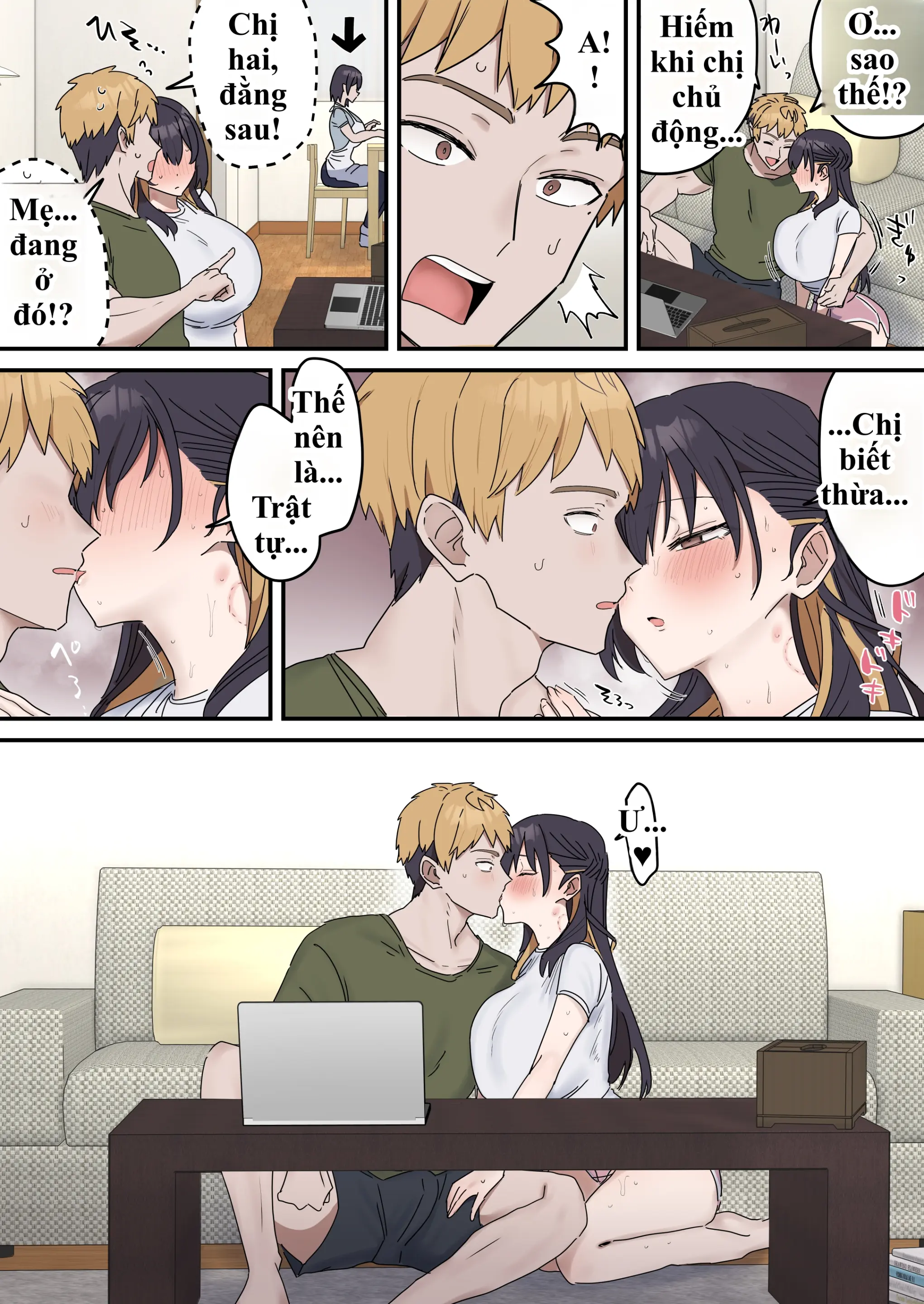 HentaiVN.net - Ảnh 12 - Giji SEX Kyoudai - Chap 5
