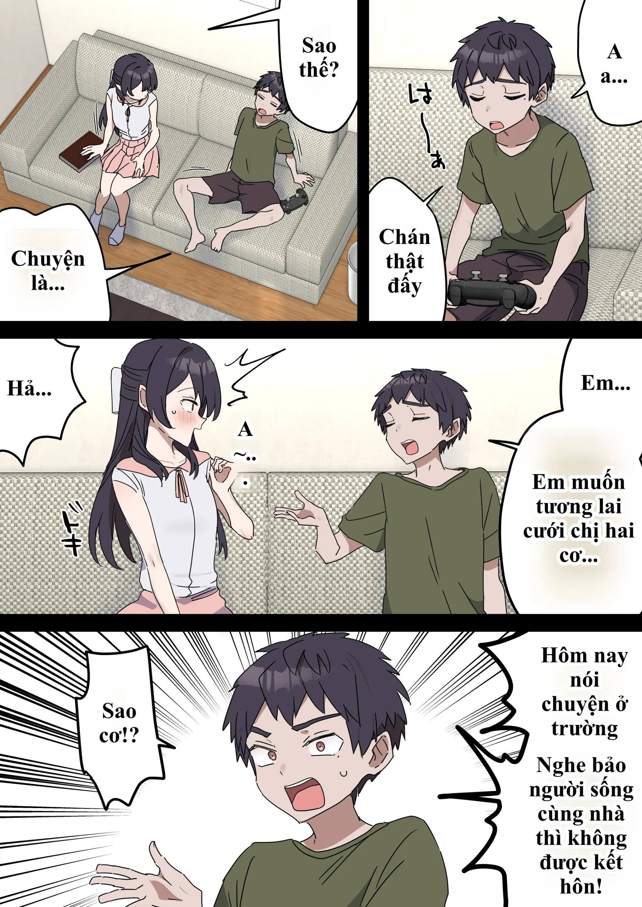 HentaiVN.net - Ảnh 3 - Giji SEX Kyoudai - Chap 6