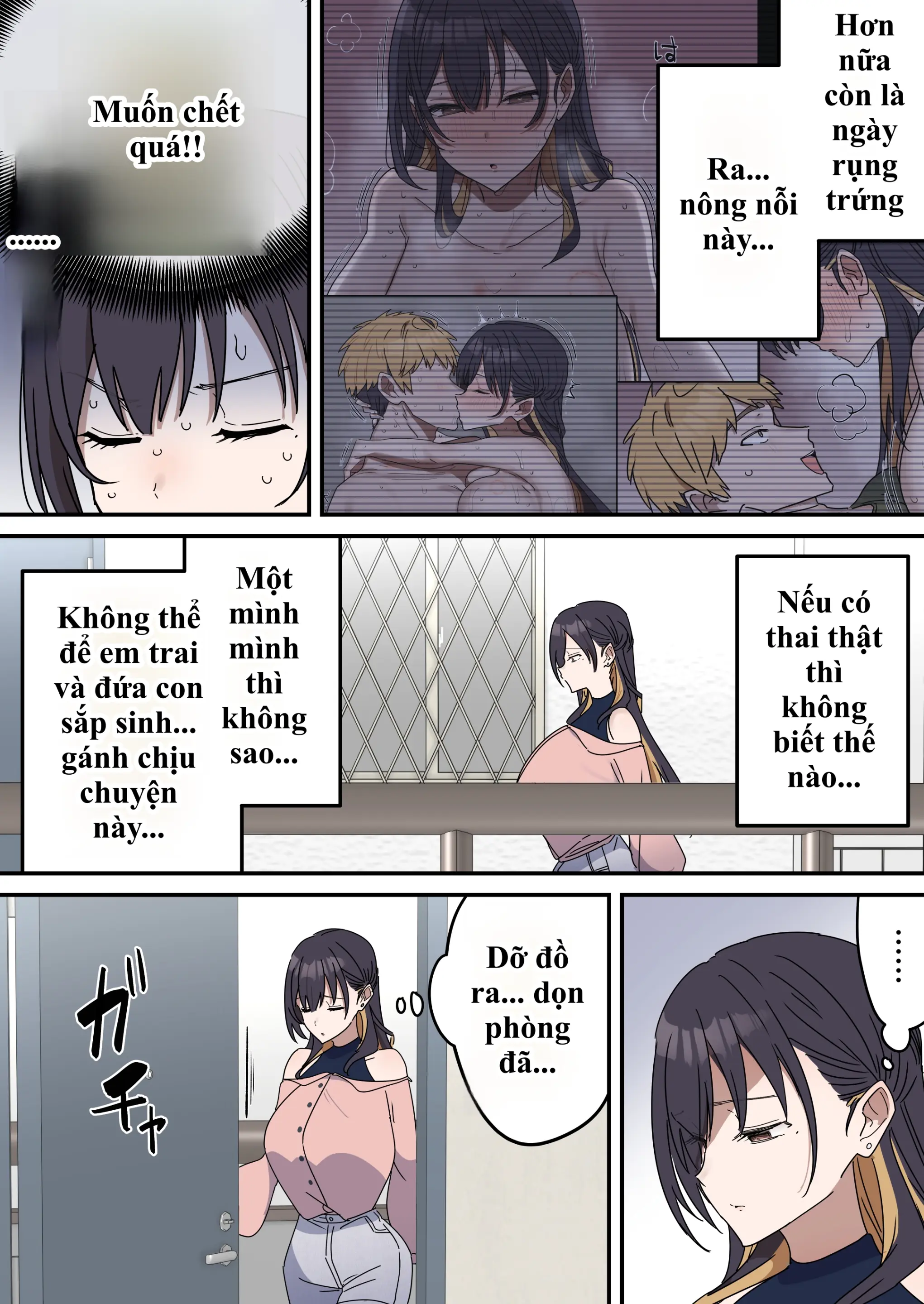 HentaiVN.net - Ảnh 3 - Giji SEX Kyoudai - Chap 8