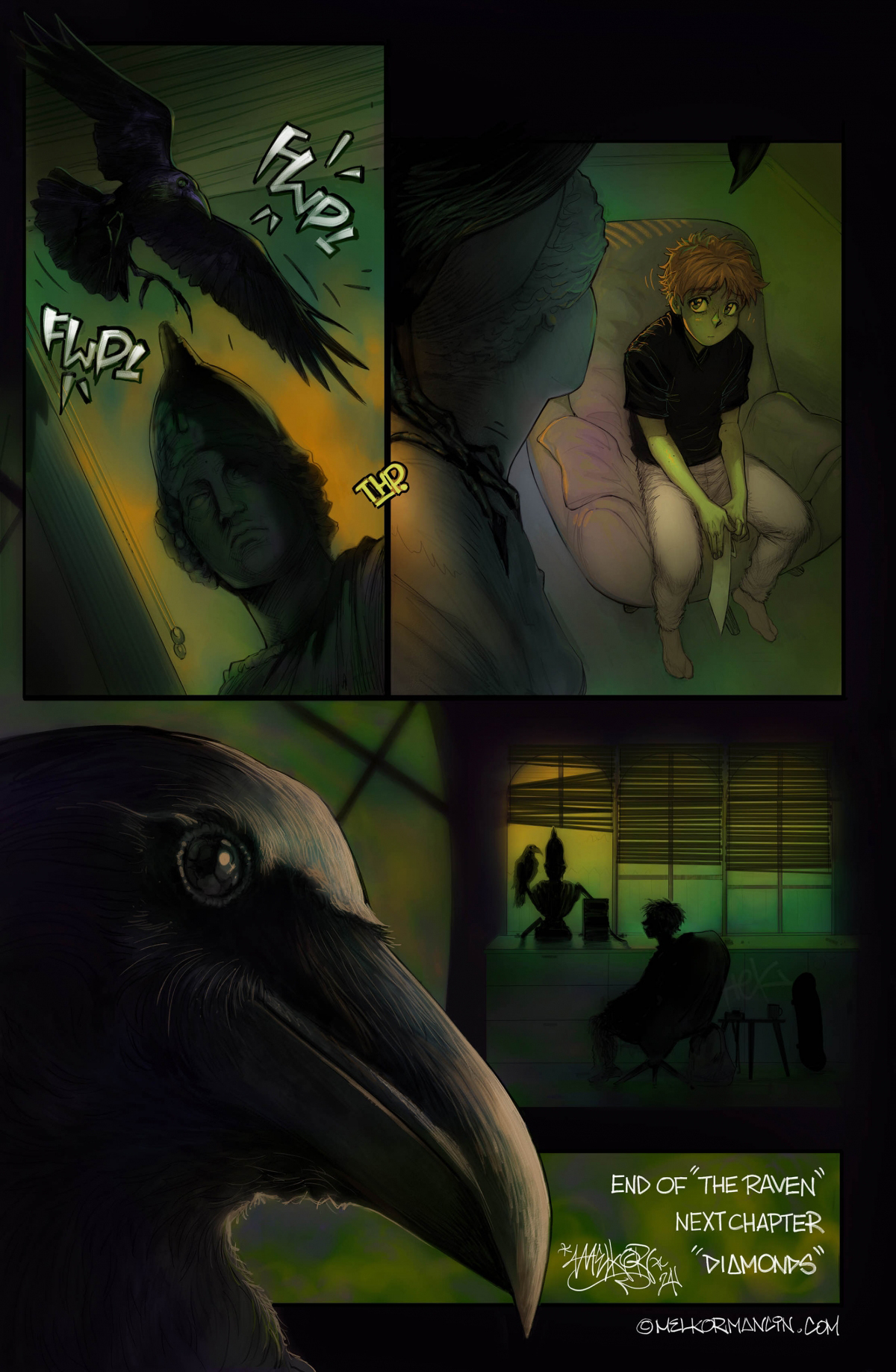 HentaiVN.net - Ảnh 27 - The Raven (FULL) - Chap 1