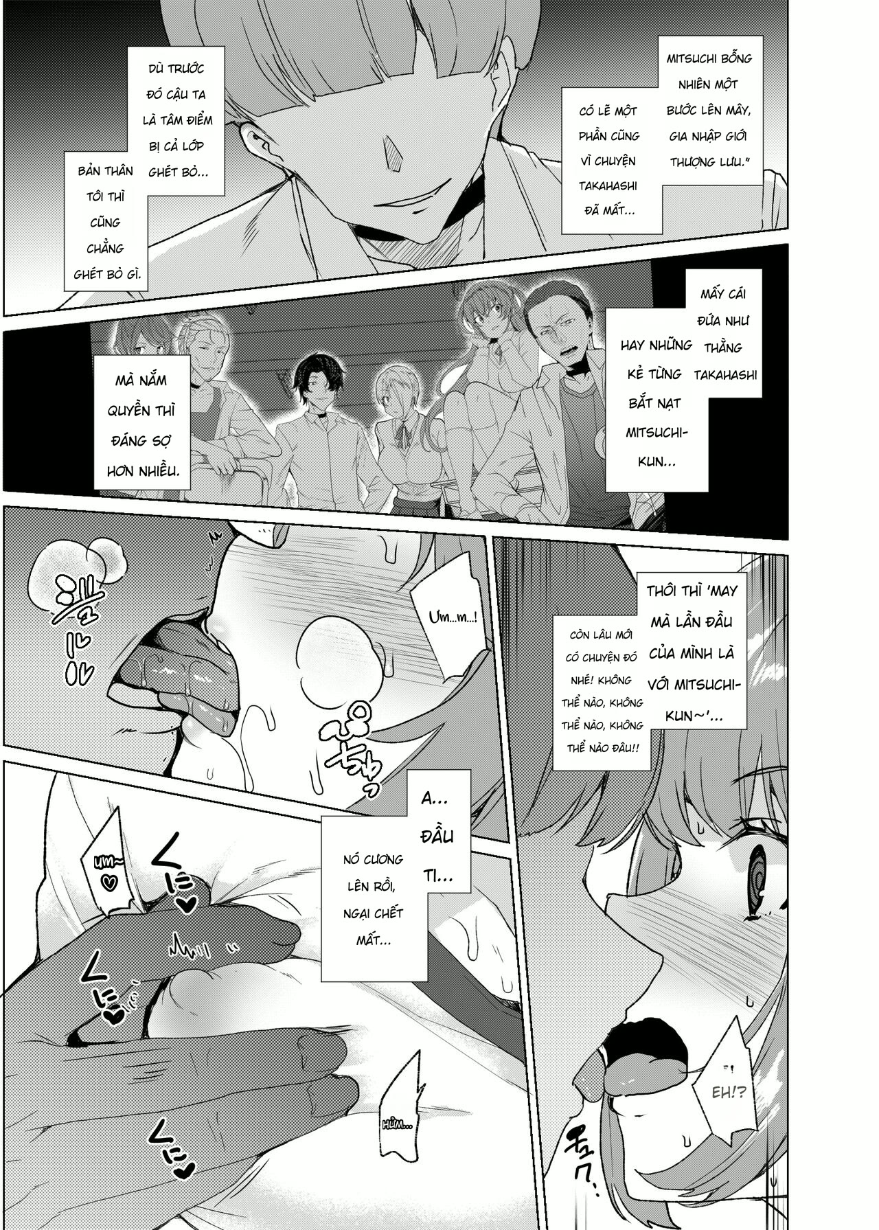 HentaiVN.net - Ảnh 13 - [Waffle Doumeiken (Tanaka Decilitre)] Joukyuu Seishi Chakushou Gimuka!_ 3 ~Jimikei Joshi to Tanetsuke Namahame Seikyouiku Campaign!~ - Chap 1