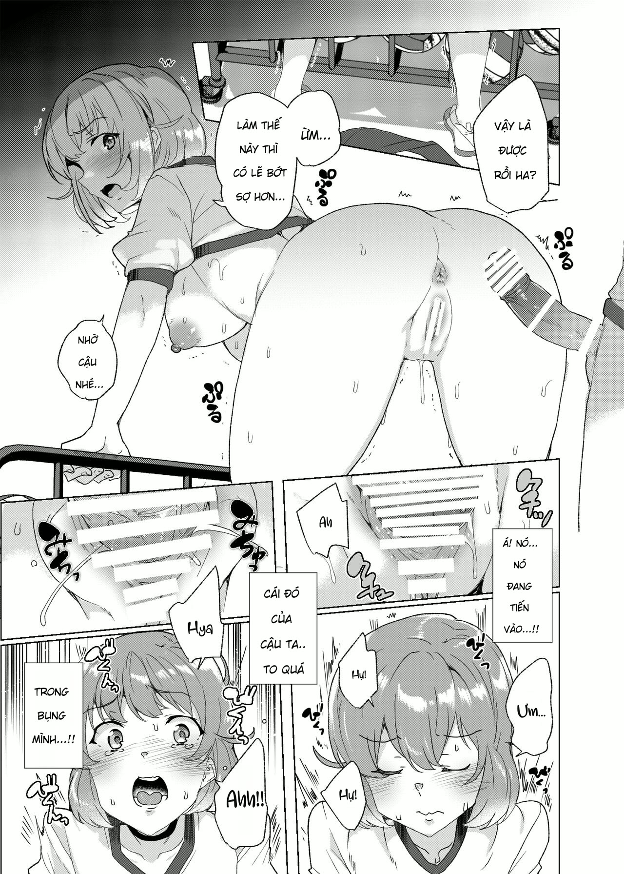 HentaiVN.net - Ảnh 15 - [Waffle Doumeiken (Tanaka Decilitre)] Joukyuu Seishi Chakushou Gimuka!_ 3 ~Jimikei Joshi to Tanetsuke Namahame Seikyouiku Campaign!~ - Chap 1