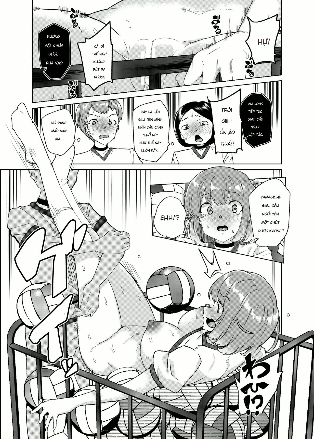 HentaiVN.net - Ảnh 19 - [Waffle Doumeiken (Tanaka Decilitre)] Joukyuu Seishi Chakushou Gimuka!_ 3 ~Jimikei Joshi to Tanetsuke Namahame Seikyouiku Campaign!~ - Chap 1