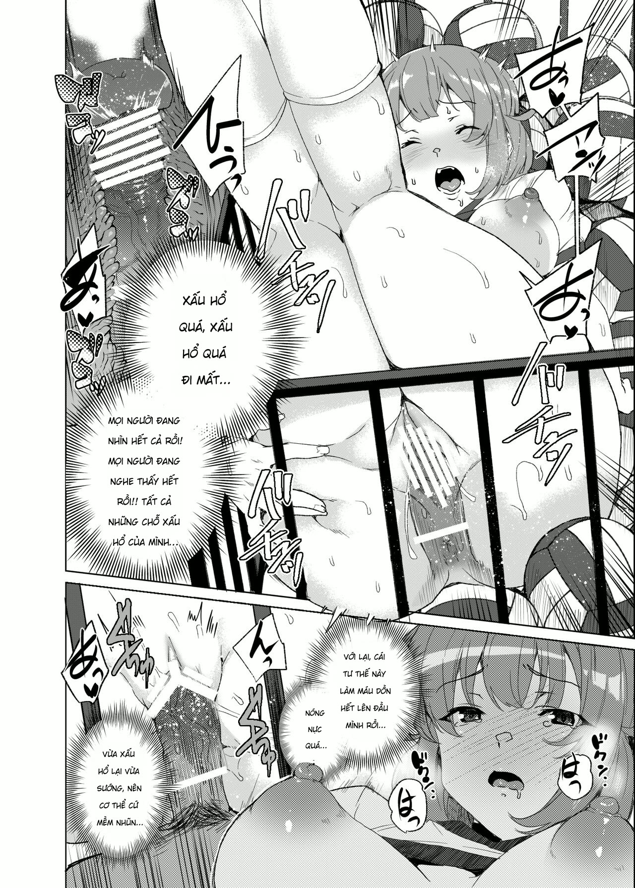 HentaiVN.net - Ảnh 22 - [Waffle Doumeiken (Tanaka Decilitre)] Joukyuu Seishi Chakushou Gimuka!_ 3 ~Jimikei Joshi to Tanetsuke Namahame Seikyouiku Campaign!~ - Chap 1