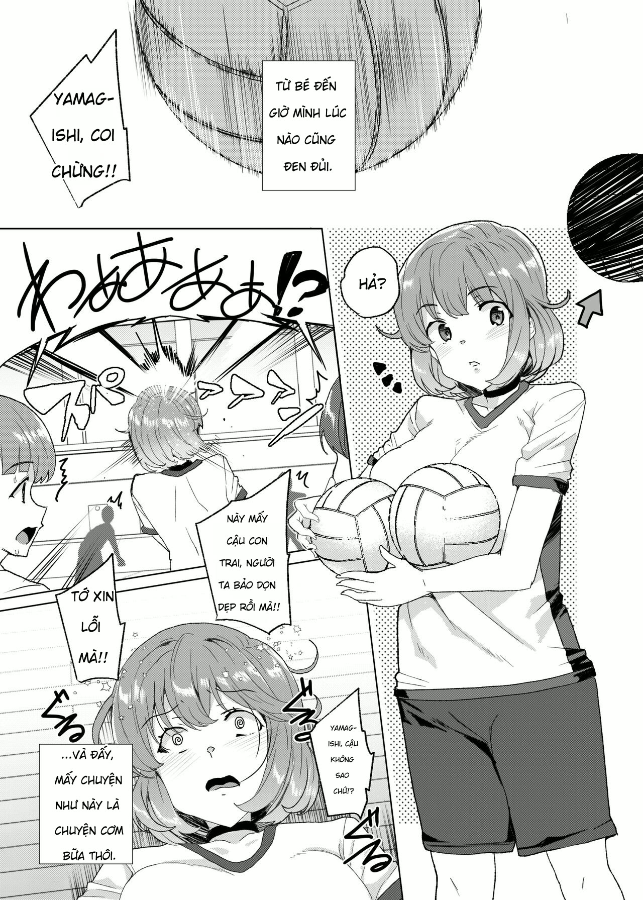 HentaiVN.net - Ảnh 6 - [Waffle Doumeiken (Tanaka Decilitre)] Joukyuu Seishi Chakushou Gimuka!_ 3 ~Jimikei Joshi to Tanetsuke Namahame Seikyouiku Campaign!~ - Chap 1