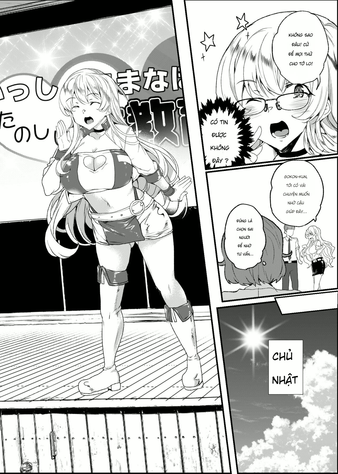 HentaiVN.net - Ảnh 52 - [Waffle Doumeiken (Tanaka Decilitre)] Joukyuu Seishi Chakushou Gimuka!_ 3 ~Jimikei Joshi to Tanetsuke Namahame Seikyouiku Campaign!~ - Chap 1
