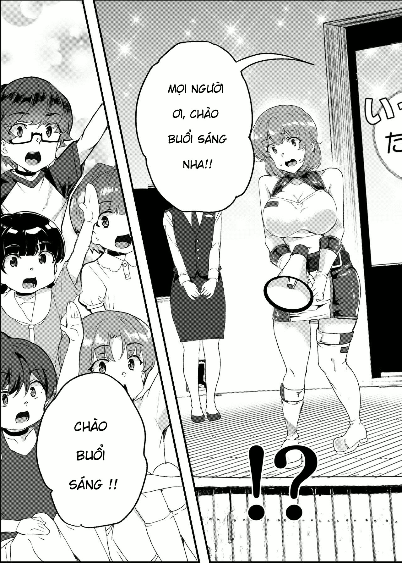 HentaiVN.net - Ảnh 53 - [Waffle Doumeiken (Tanaka Decilitre)] Joukyuu Seishi Chakushou Gimuka!_ 3 ~Jimikei Joshi to Tanetsuke Namahame Seikyouiku Campaign!~ - Chap 1