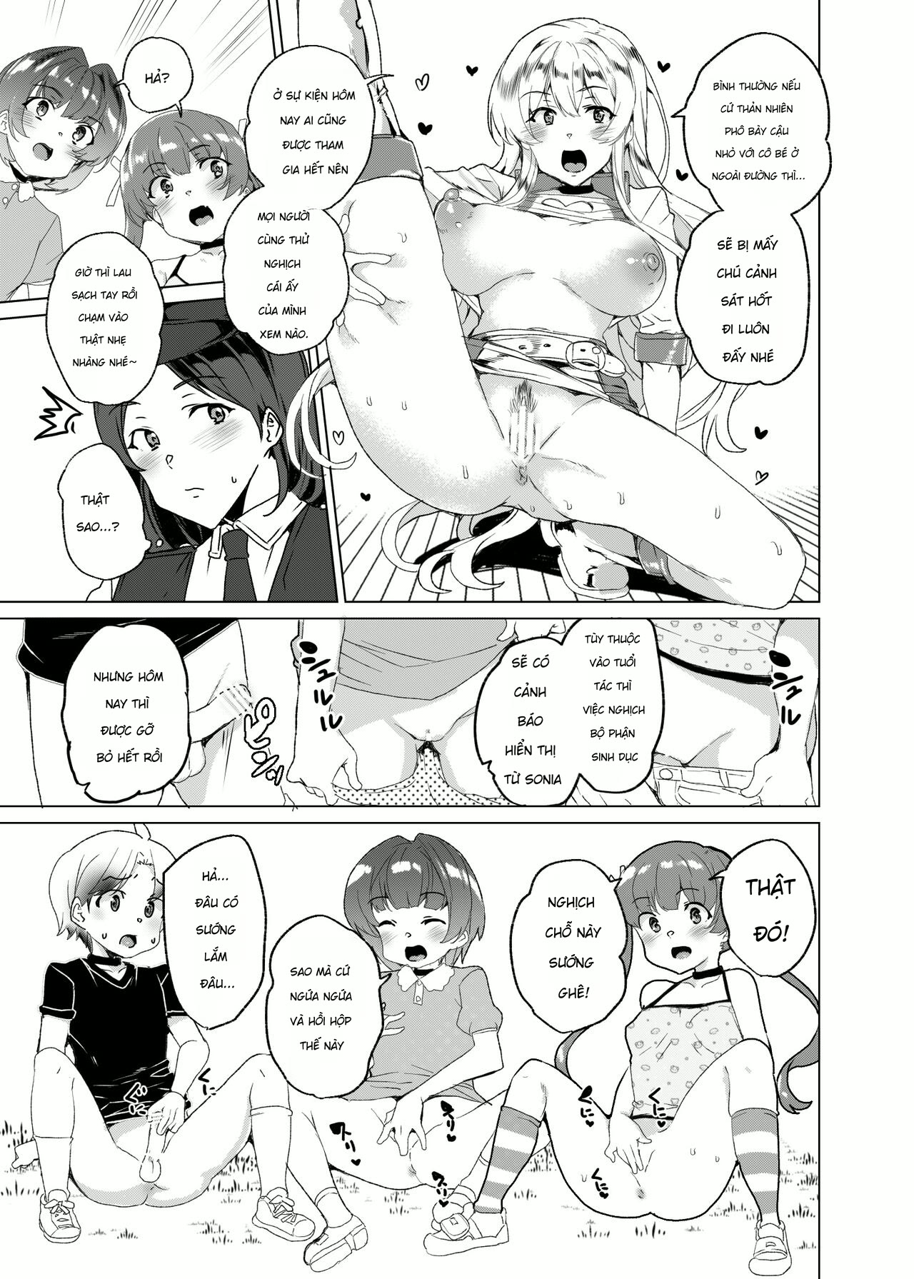 HentaiVN.net - Ảnh 59 - [Waffle Doumeiken (Tanaka Decilitre)] Joukyuu Seishi Chakushou Gimuka!_ 3 ~Jimikei Joshi to Tanetsuke Namahame Seikyouiku Campaign!~ - Chap 1