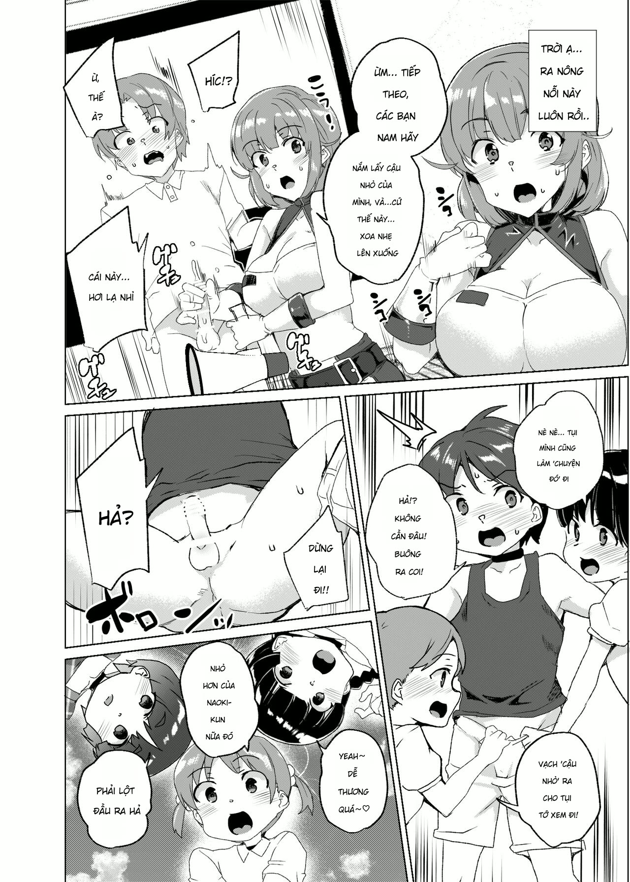 HentaiVN.net - Ảnh 60 - [Waffle Doumeiken (Tanaka Decilitre)] Joukyuu Seishi Chakushou Gimuka!_ 3 ~Jimikei Joshi to Tanetsuke Namahame Seikyouiku Campaign!~ - Chap 1