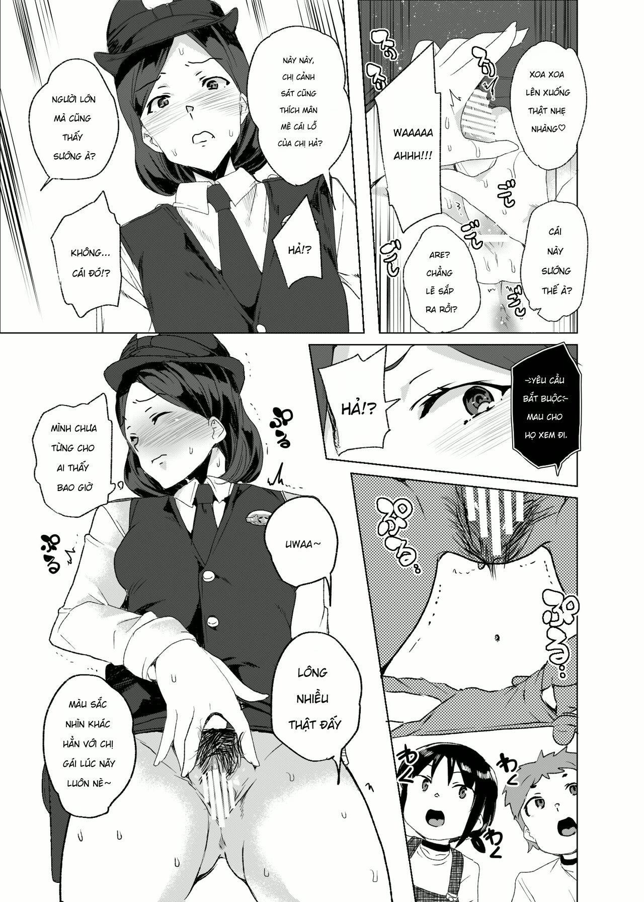 HentaiVN.net - Ảnh 61 - [Waffle Doumeiken (Tanaka Decilitre)] Joukyuu Seishi Chakushou Gimuka!_ 3 ~Jimikei Joshi to Tanetsuke Namahame Seikyouiku Campaign!~ - Chap 1