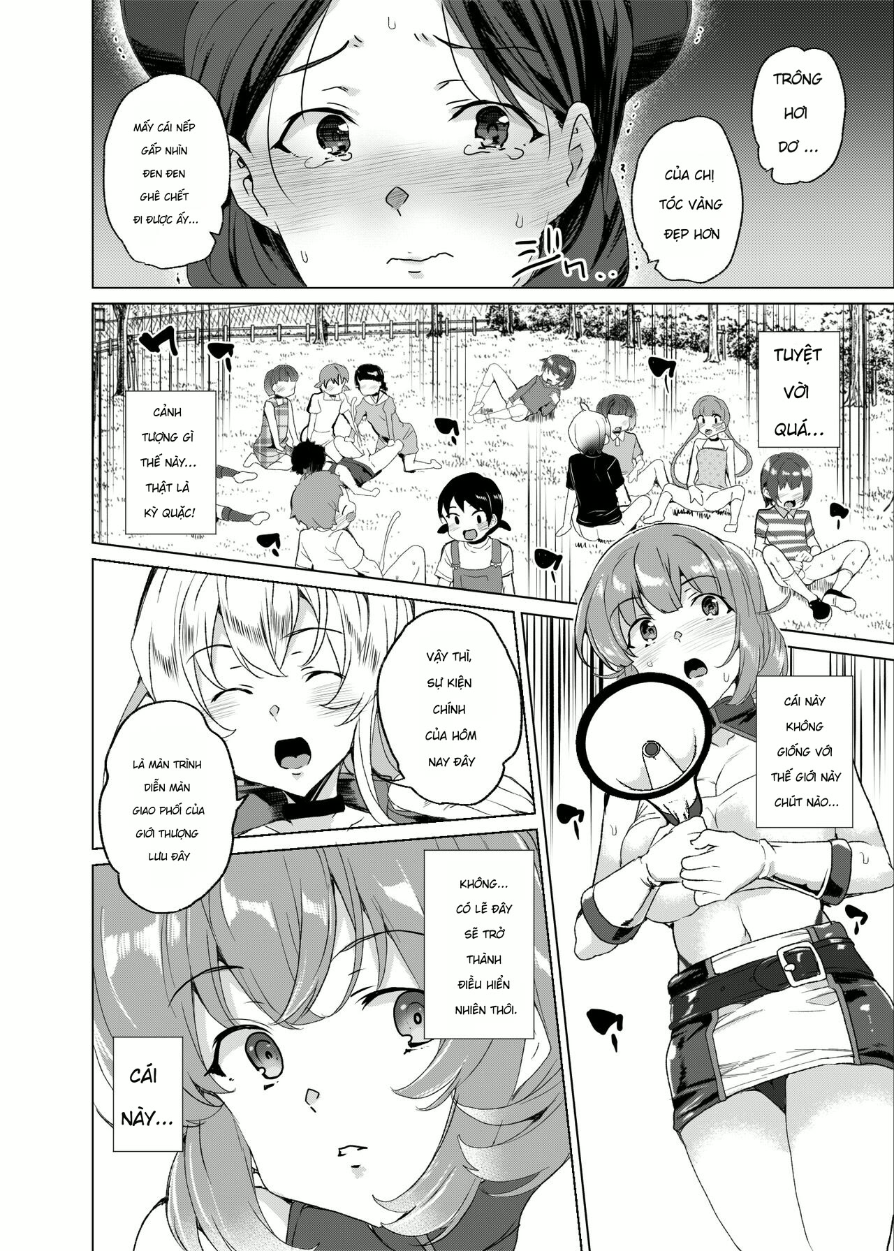 HentaiVN.net - Ảnh 62 - [Waffle Doumeiken (Tanaka Decilitre)] Joukyuu Seishi Chakushou Gimuka!_ 3 ~Jimikei Joshi to Tanetsuke Namahame Seikyouiku Campaign!~ - Chap 1