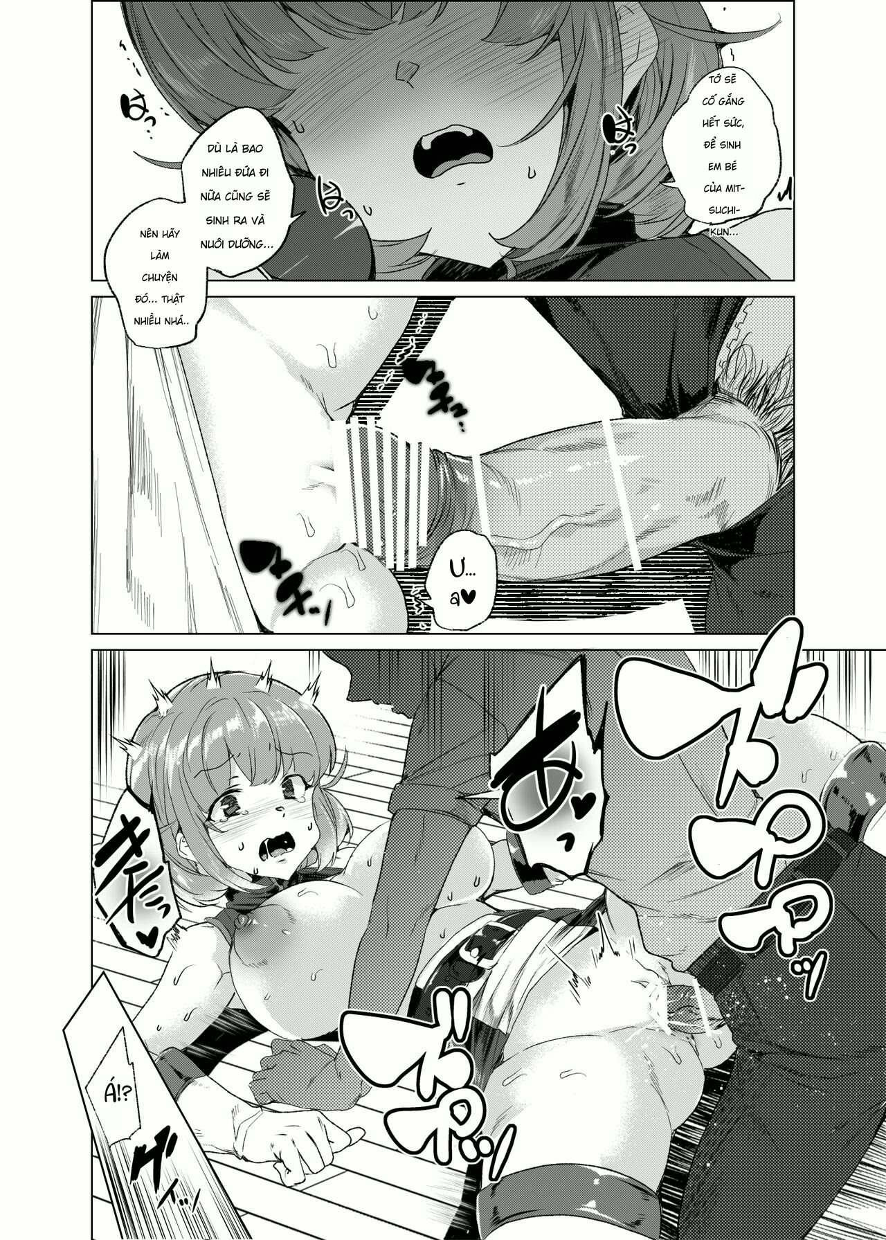 HentaiVN.net - Ảnh 68 - [Waffle Doumeiken (Tanaka Decilitre)] Joukyuu Seishi Chakushou Gimuka!_ 3 ~Jimikei Joshi to Tanetsuke Namahame Seikyouiku Campaign!~ - Chap 1