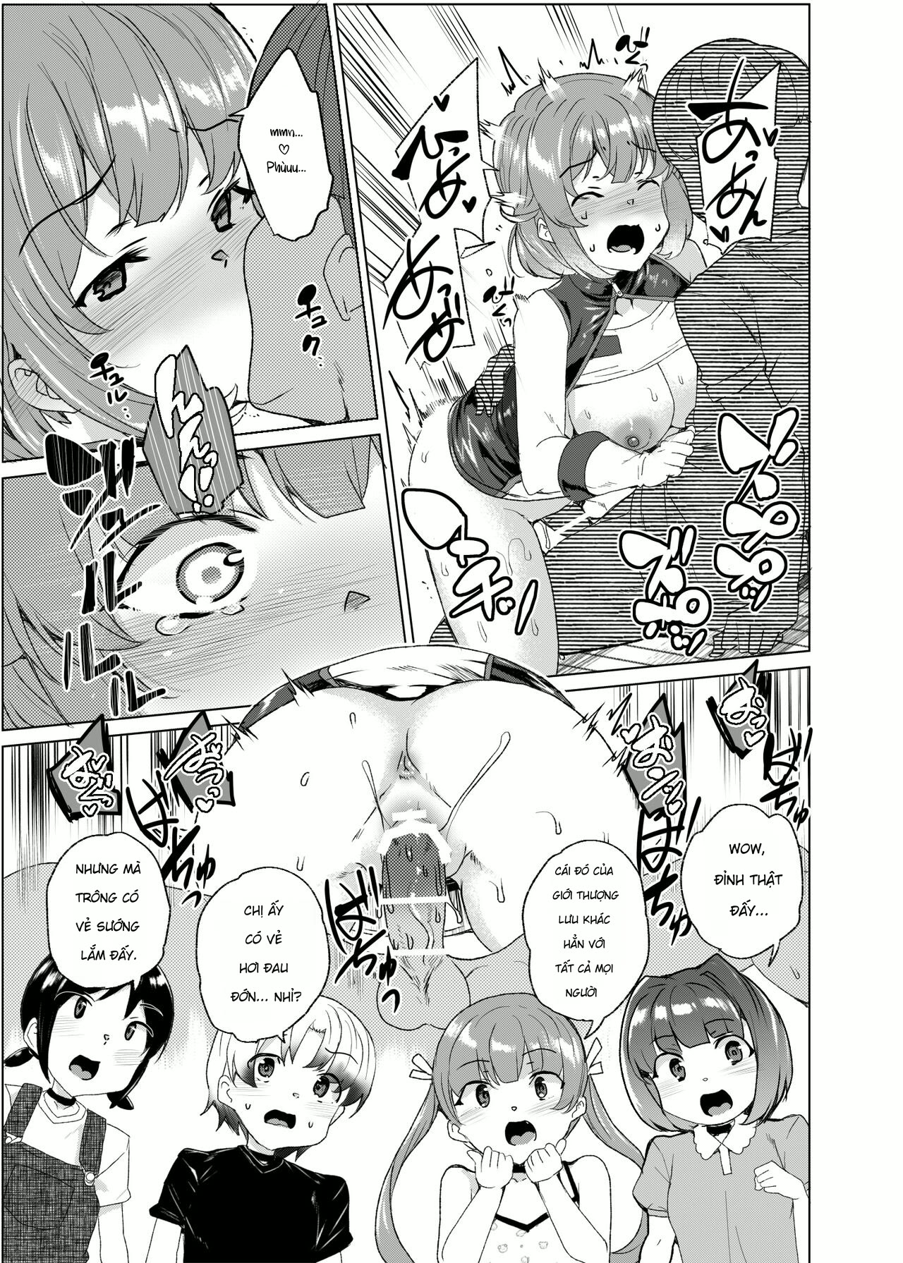HentaiVN.net - Ảnh 69 - [Waffle Doumeiken (Tanaka Decilitre)] Joukyuu Seishi Chakushou Gimuka!_ 3 ~Jimikei Joshi to Tanetsuke Namahame Seikyouiku Campaign!~ - Chap 1