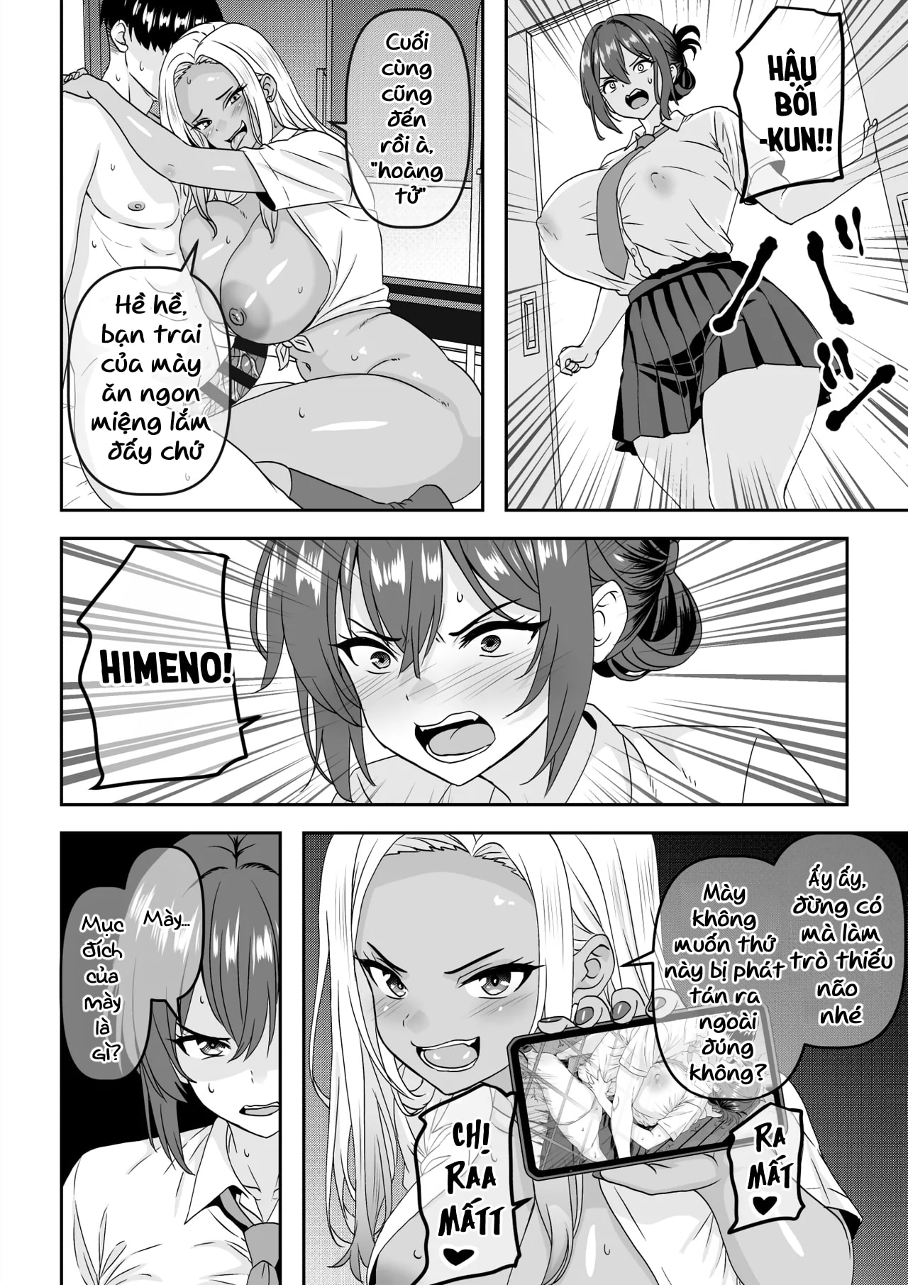 HentaiVN.net - Ảnh 21 - NTR trong thế giới nữ cường - Chap 1