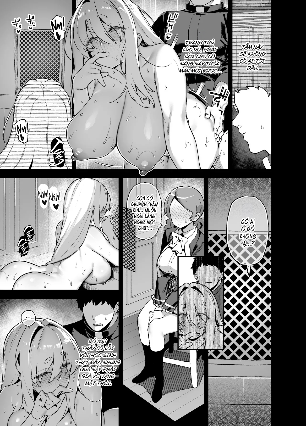 HentaiVN.net - Ảnh 16 - Oushun Jogakuen no Danyuu 5 - Chap 1