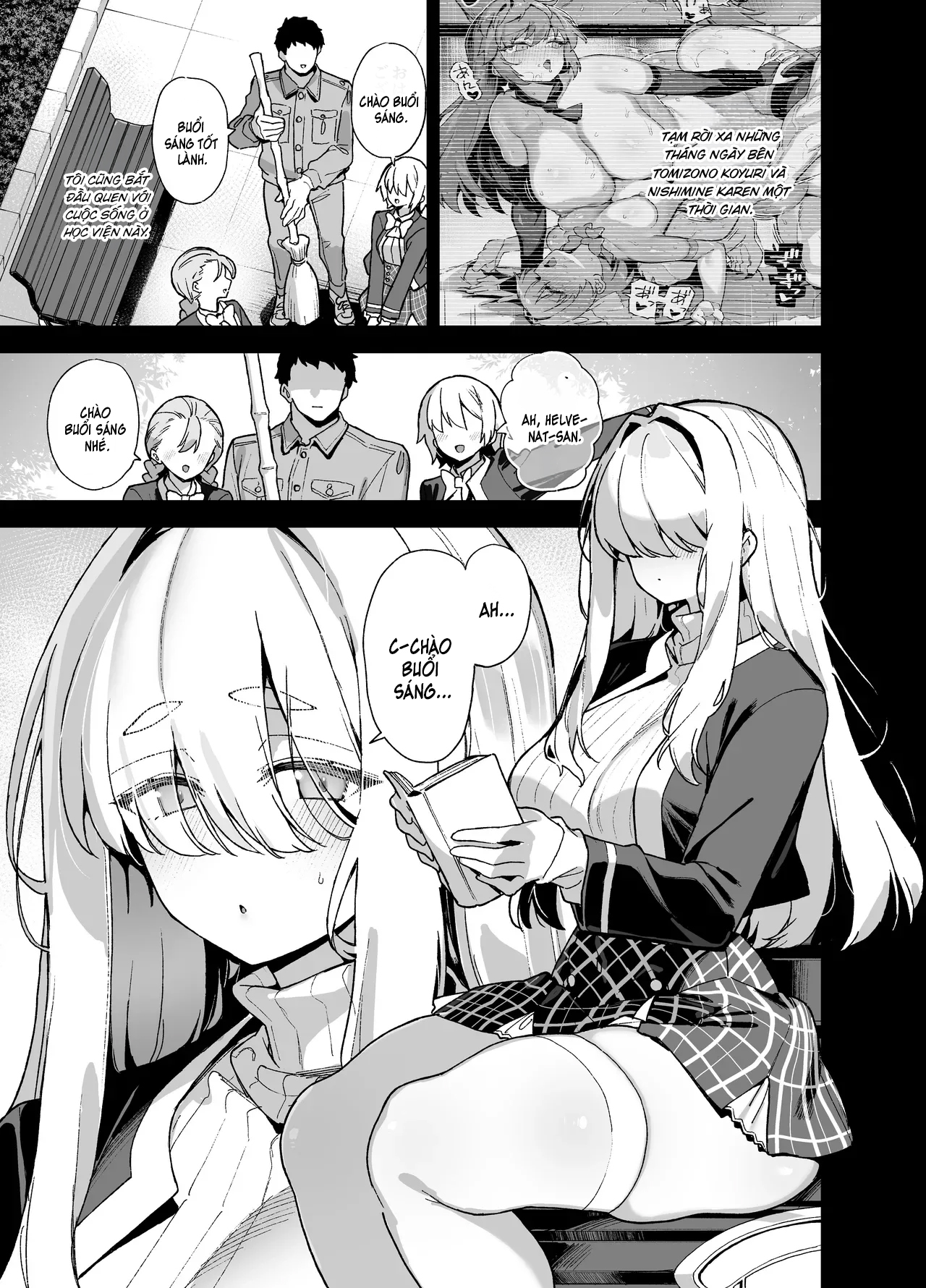 HentaiVN.net - Ảnh 3 - Oushun Jogakuen no Danyuu 5 - Chap 1