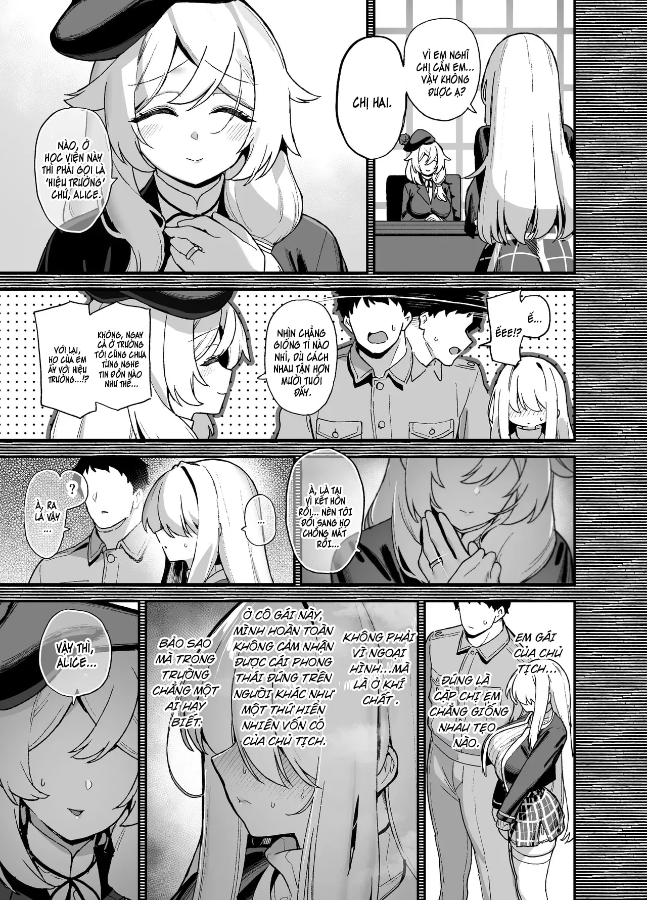 HentaiVN.net - Ảnh 8 - Oushun Jogakuen no Danyuu 5 - Chap 1