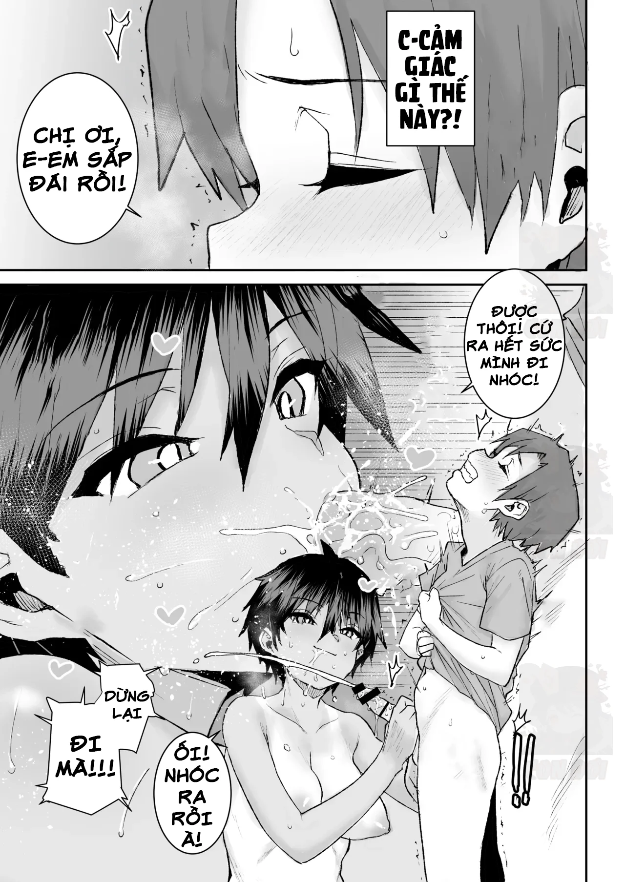 HentaiVN.net - Ảnh 16 - Lần Đầu Với Một Chị Gái Tomboy - Chap 1