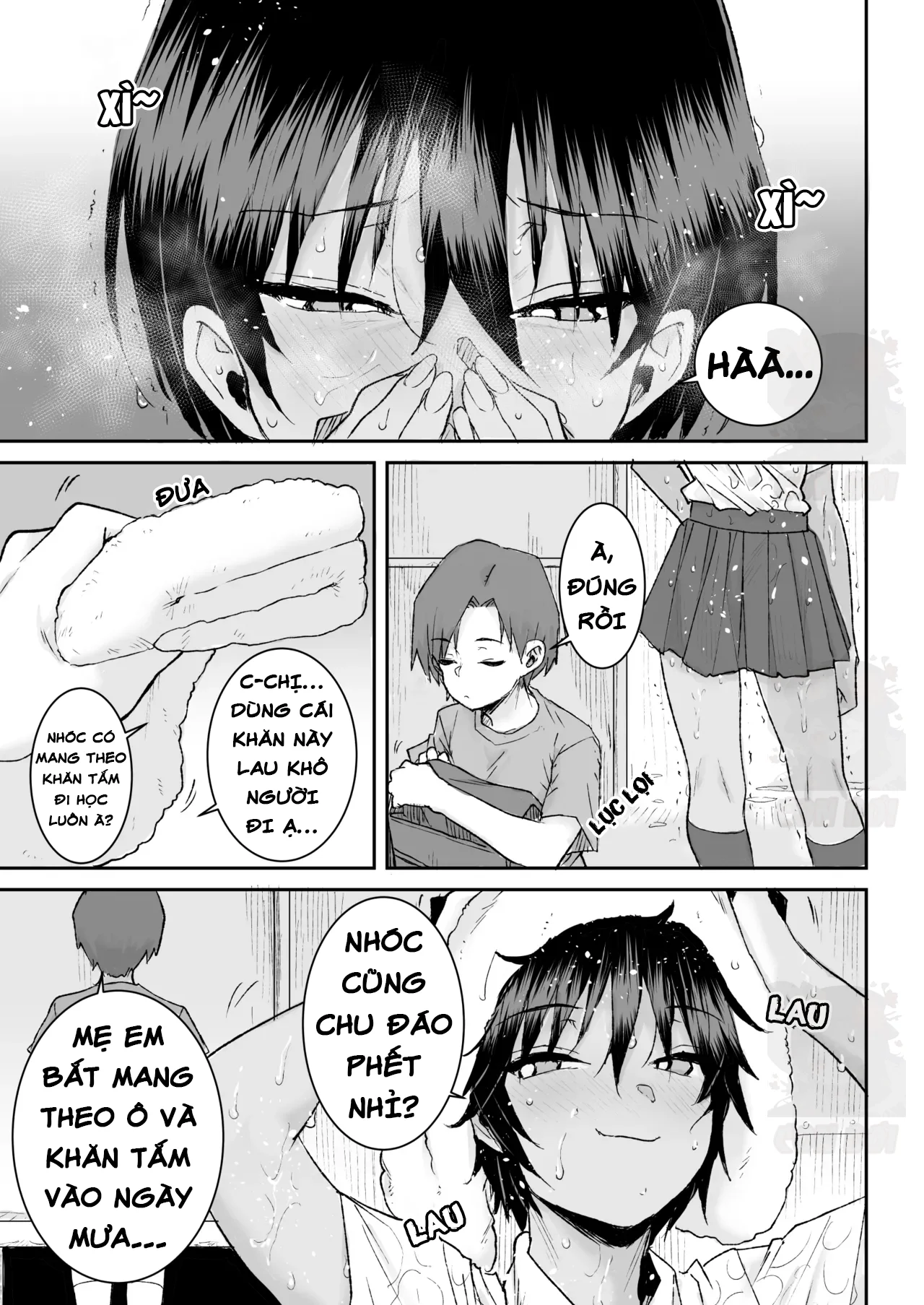 HentaiVN.net - Ảnh 6 - Lần Đầu Với Một Chị Gái Tomboy - Chap 1